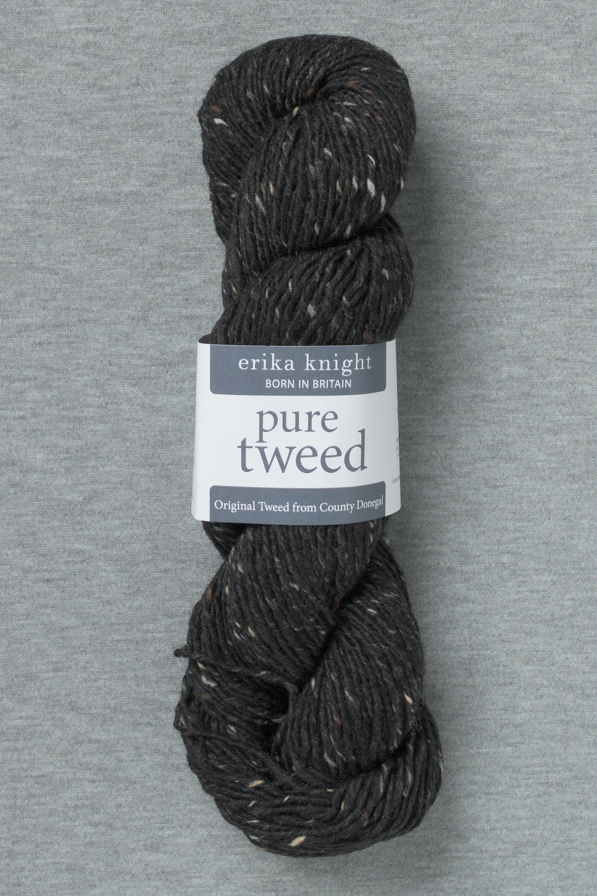 Erika Knight Pure Tweed 4581 Lennel Kirk Black (Bag of 10)