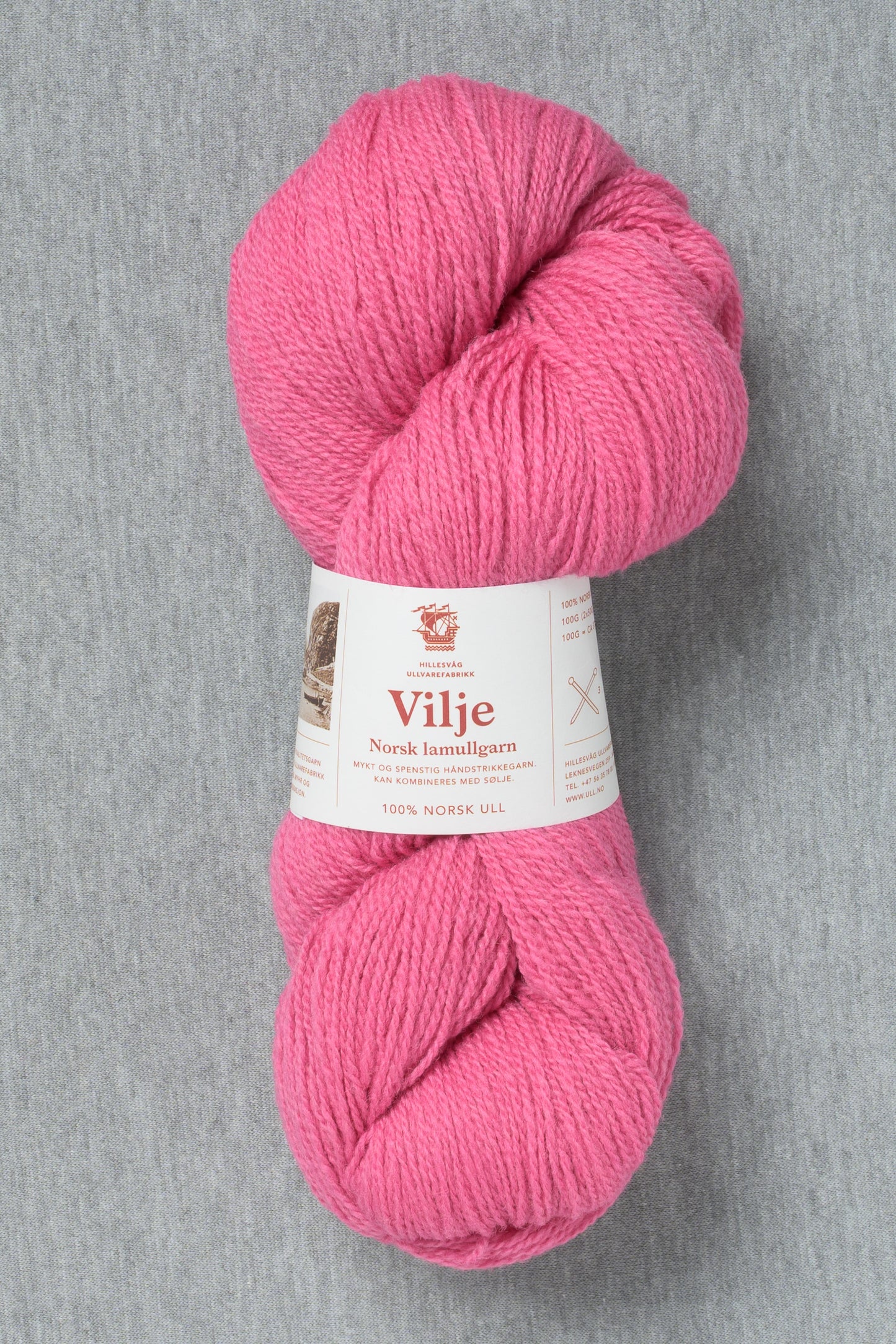 Hillesvåg Vilje 447 Pink (Bag of 10)