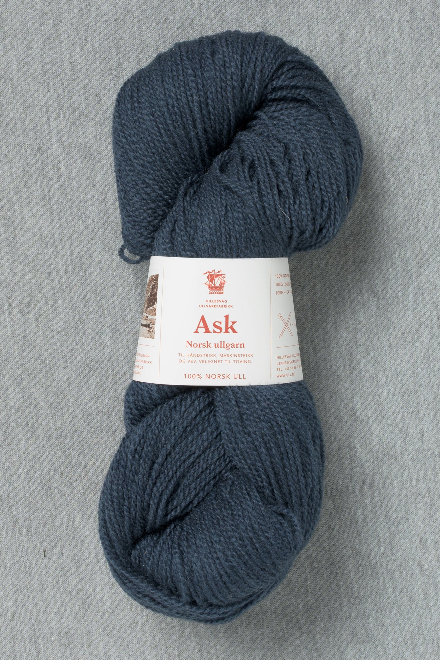 Hillesvåg Ask 6104 Dark Blue Grey (Bag of 10)