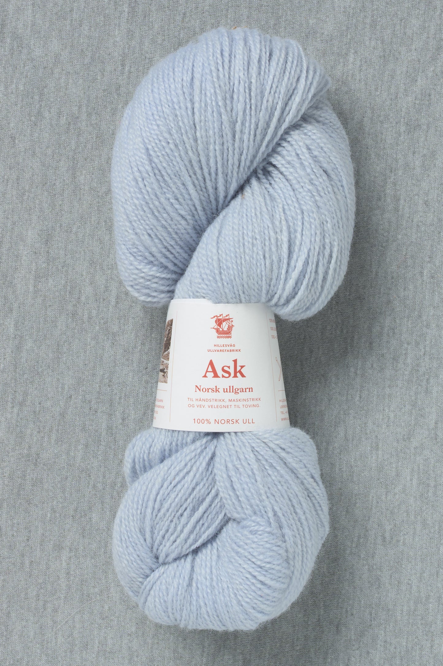 Hillesvåg Ask 6050 Light Blue Grey (Bag of 10)