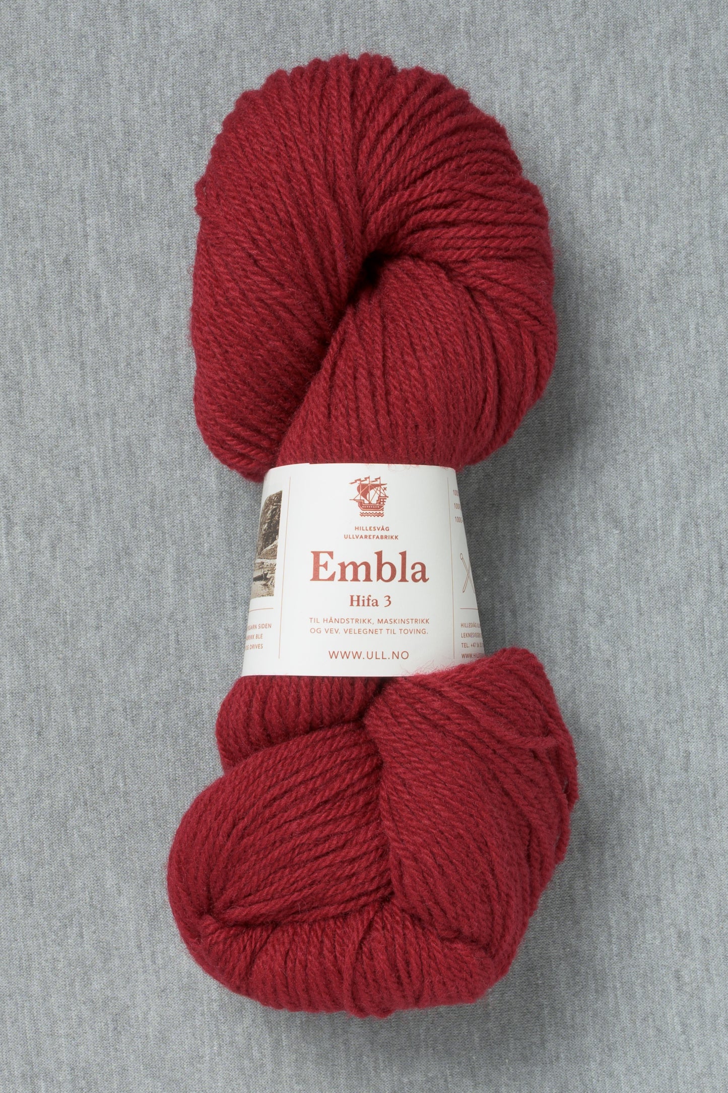 Hillesvåg Embla 6143 Burgundy (Bag of 10)
