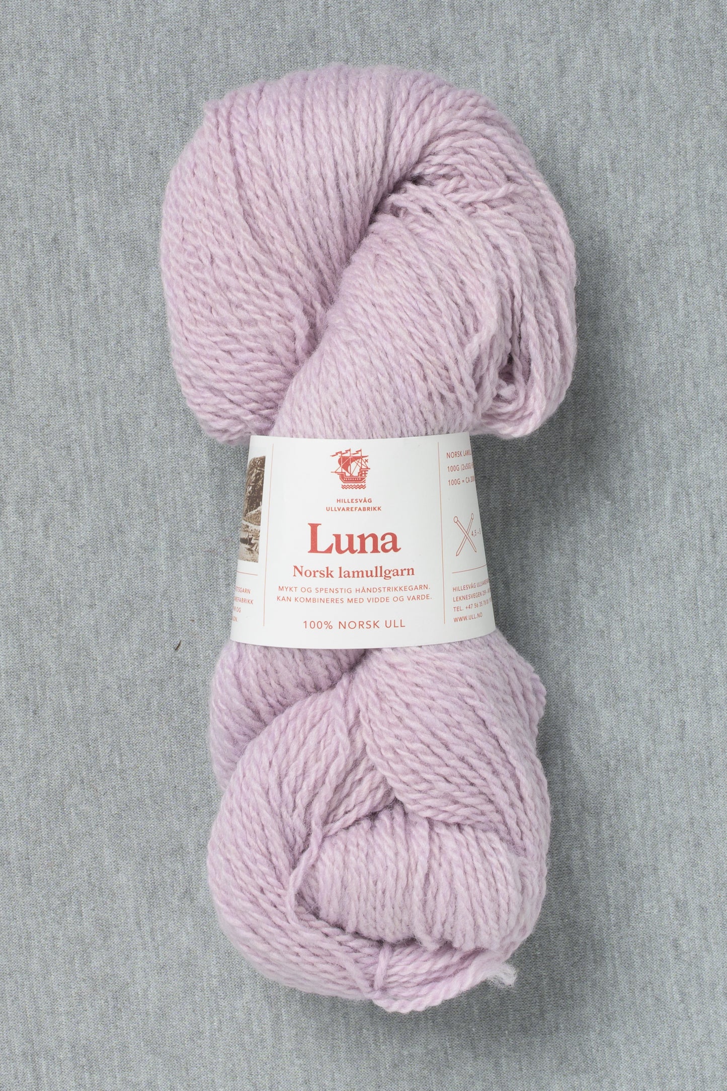 Hillesvåg Luna 465 Pale Purple (Bag of 10)