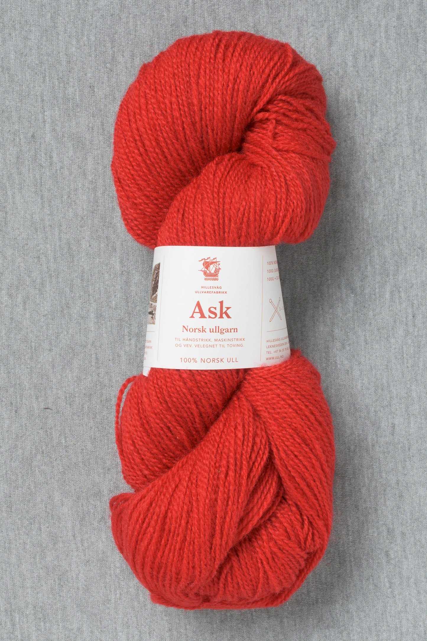 Hillesvåg Ask 6111 Dark Coral Red (Bag of 10)