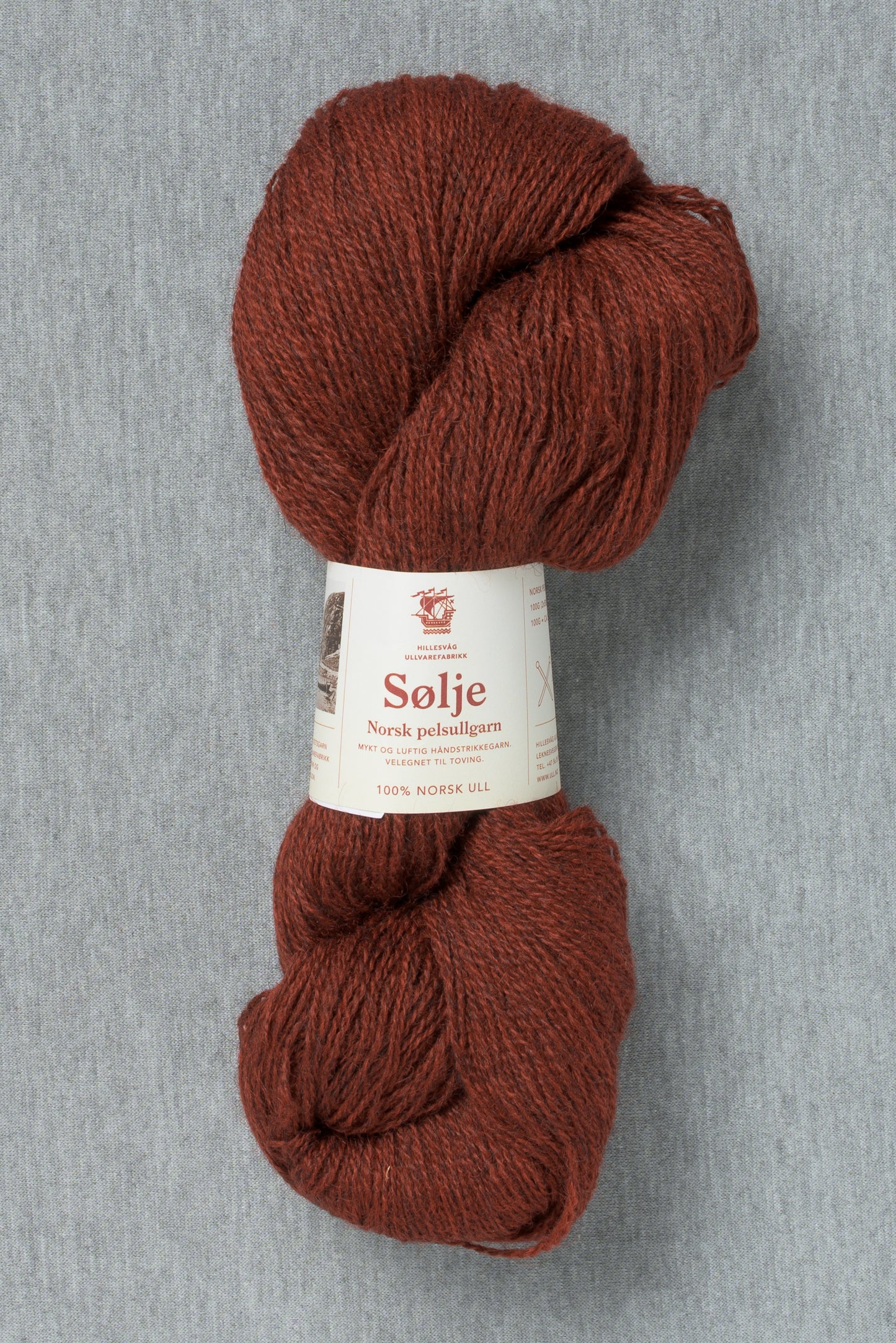 Hillesvåg Sølje 2138 Reddish Brown (Bag of 10)