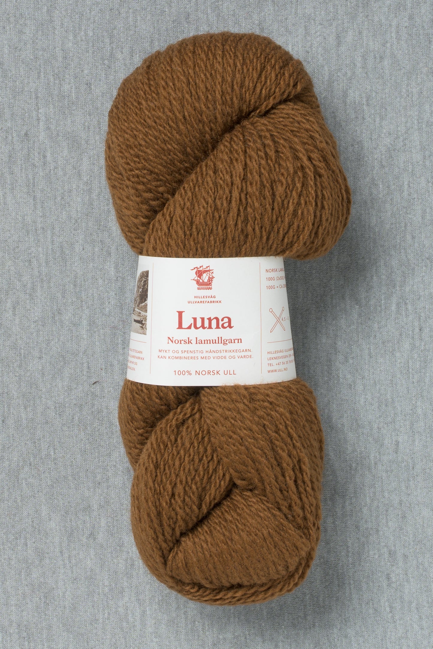Hillesvåg Luna 439 Brown (Bag of 10)