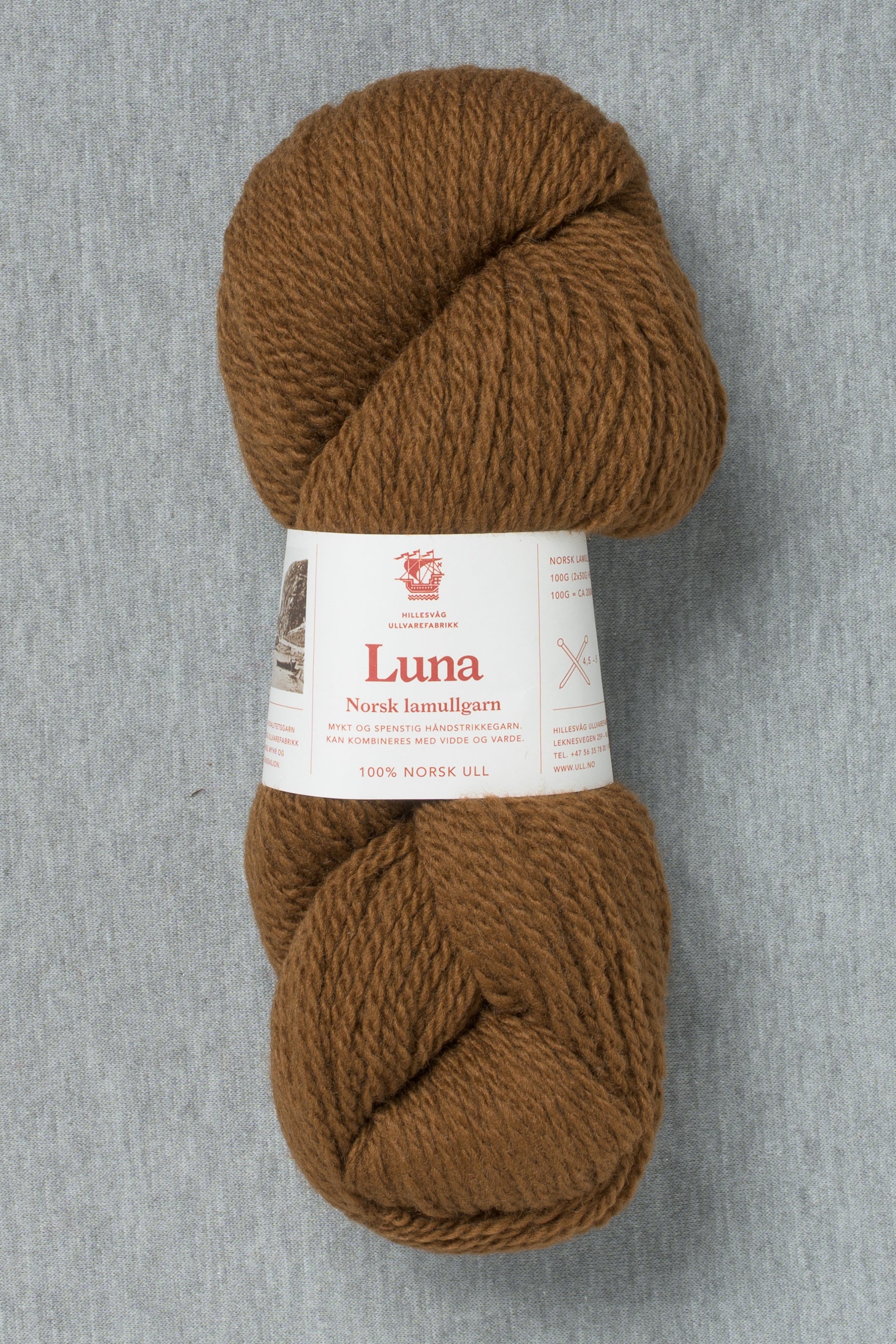 Hillesvåg Luna 439 Brown (Bag of 10)