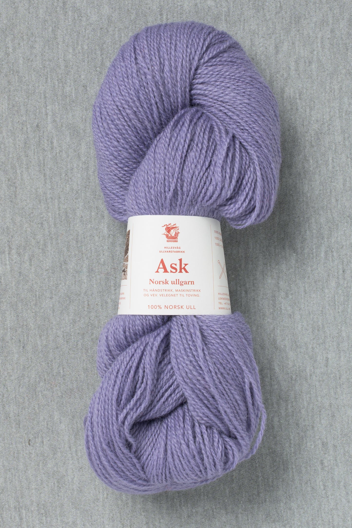 Hillesvåg Ask 6130 Grayish Lavender Blue (Bag of 10)
