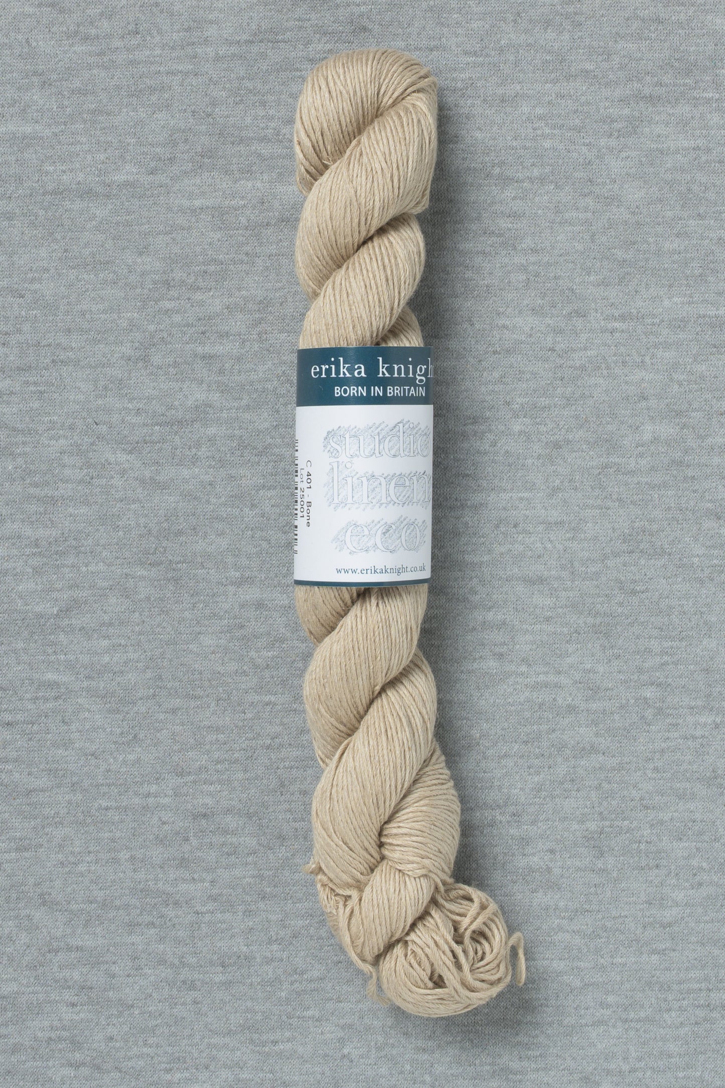 Erika Knight Studio Linen Eco 401 Bone (Bag of 10)