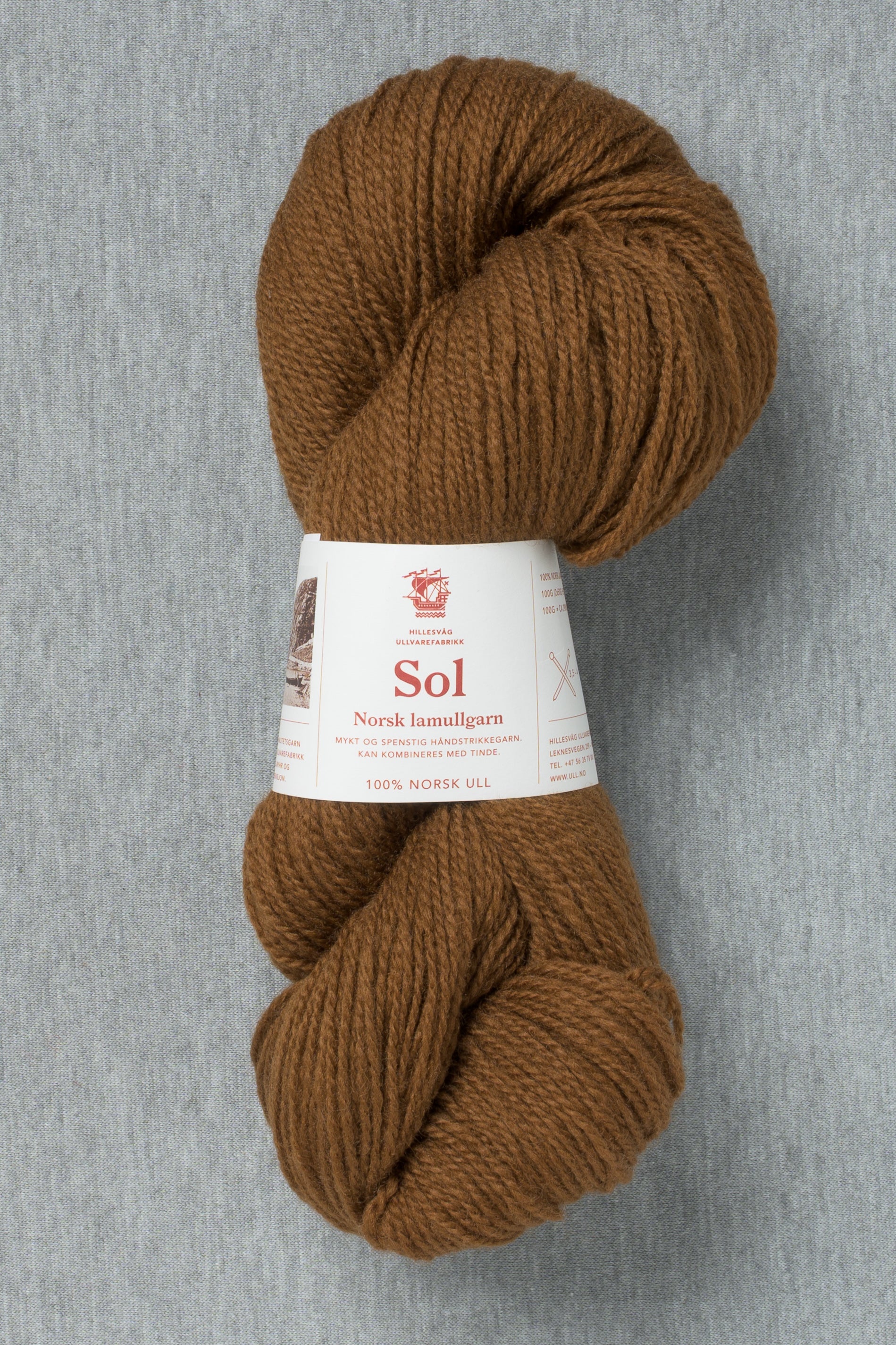 Hillesvåg Sol 439 Brown (Bag of 10)