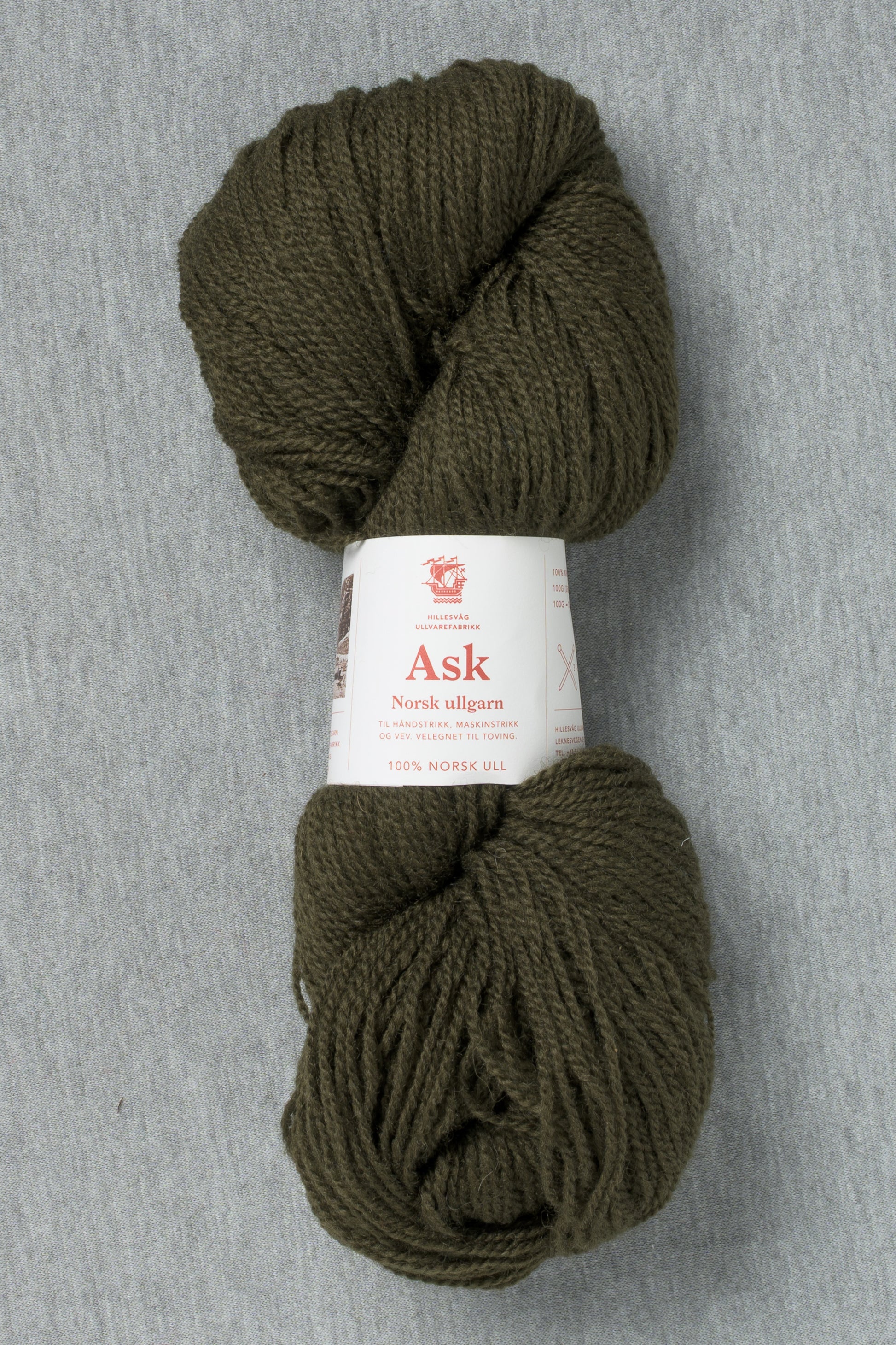 Hillesvåg Ask 6110 Dark Olive Green (Bag of 10)