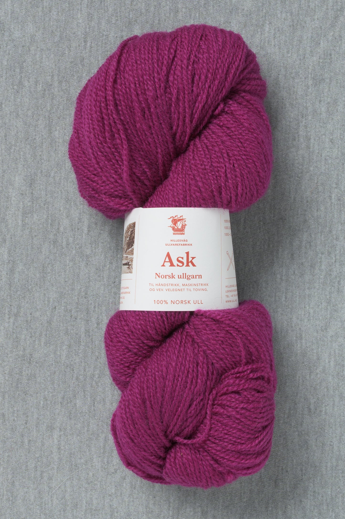 Hillesvåg Ask 6135 Dark Cyclamen (Bag of 10)