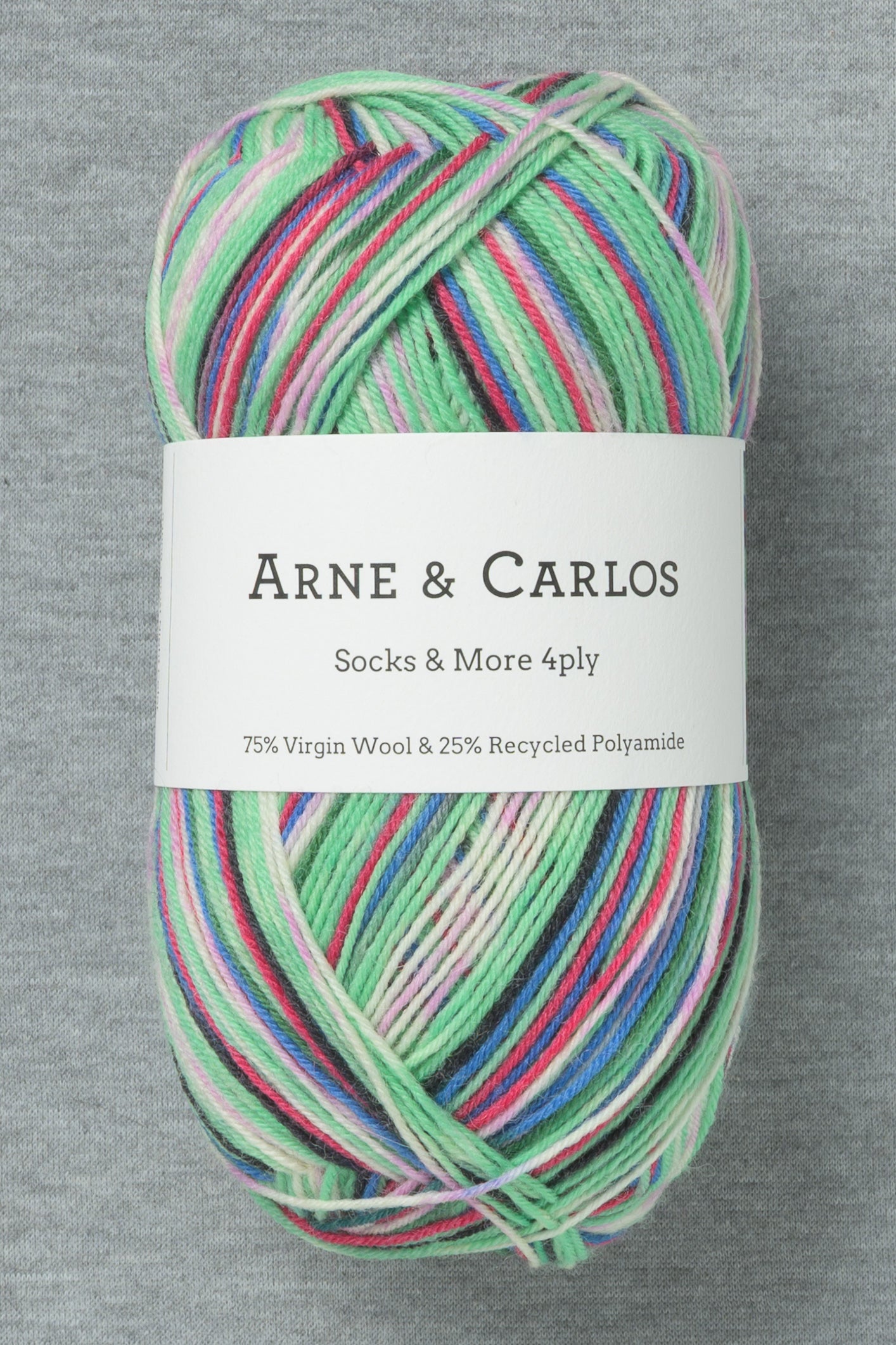 Arne & Carlos Socks & More 4Ply Frost Night Color (Bag of 5) (New)