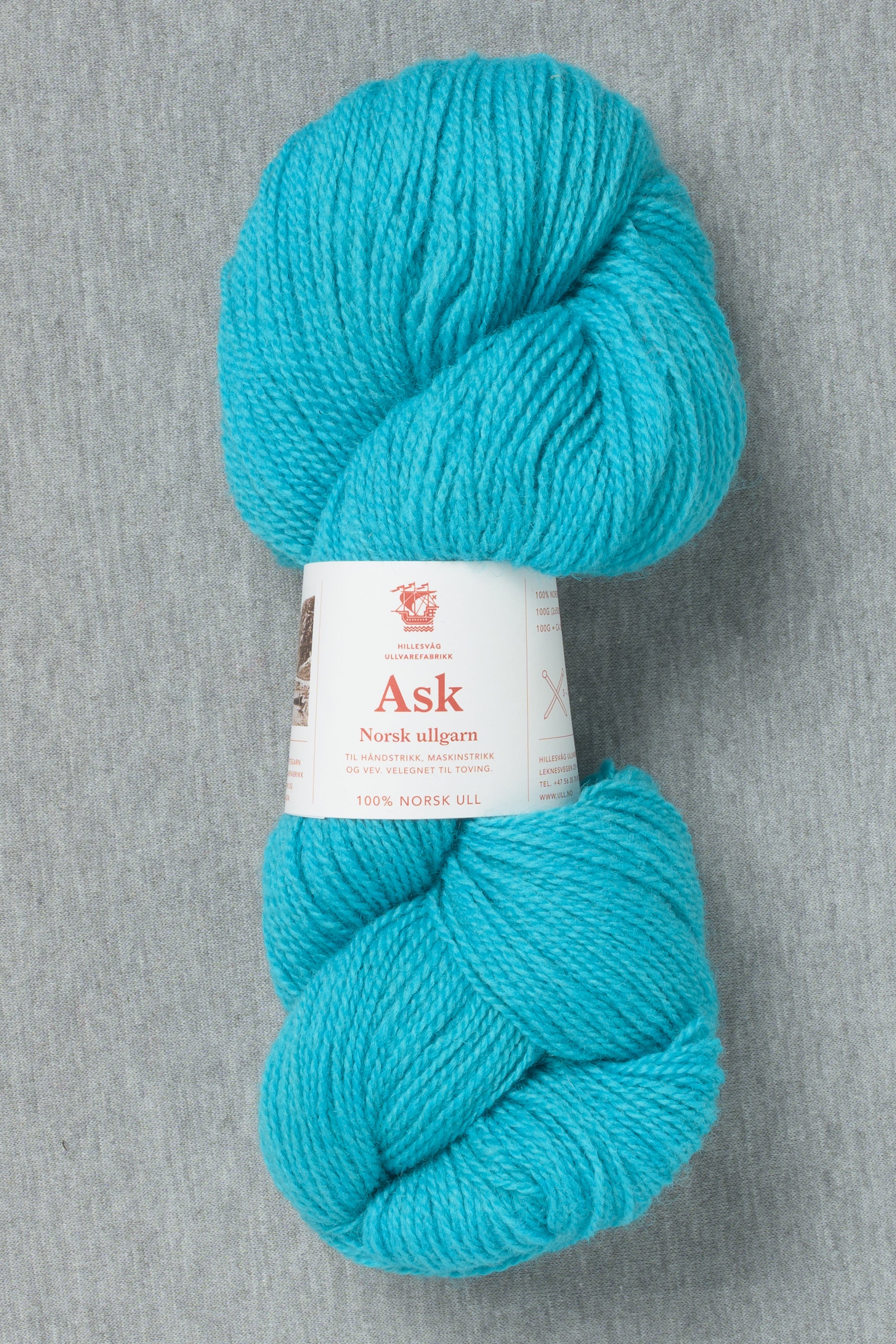 Hillesvåg Ask 6031 Blue Turquoise (Bag of 10)
