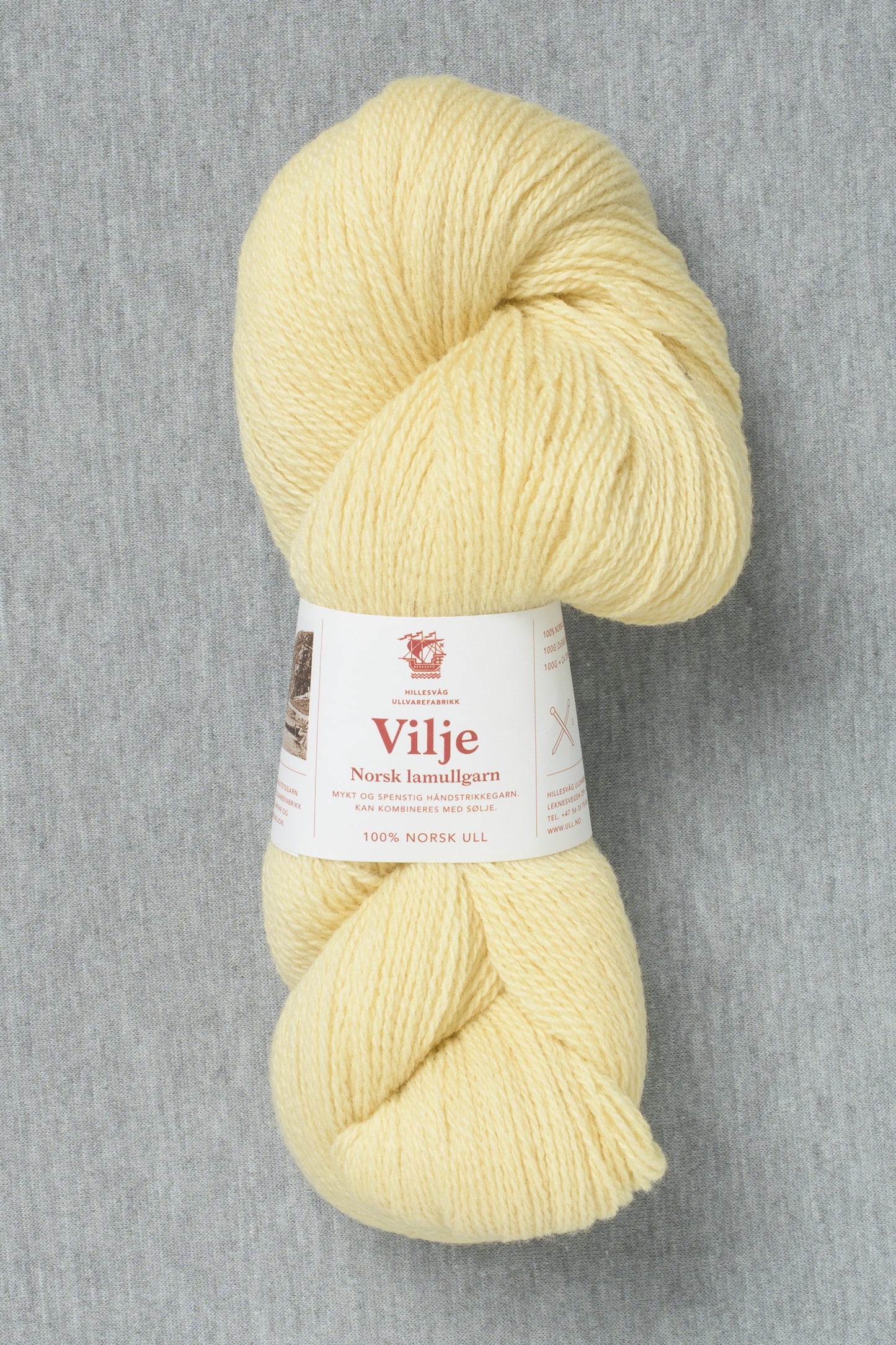 Hillesvåg Vilje 401 Light Yellow (Bag of 10)