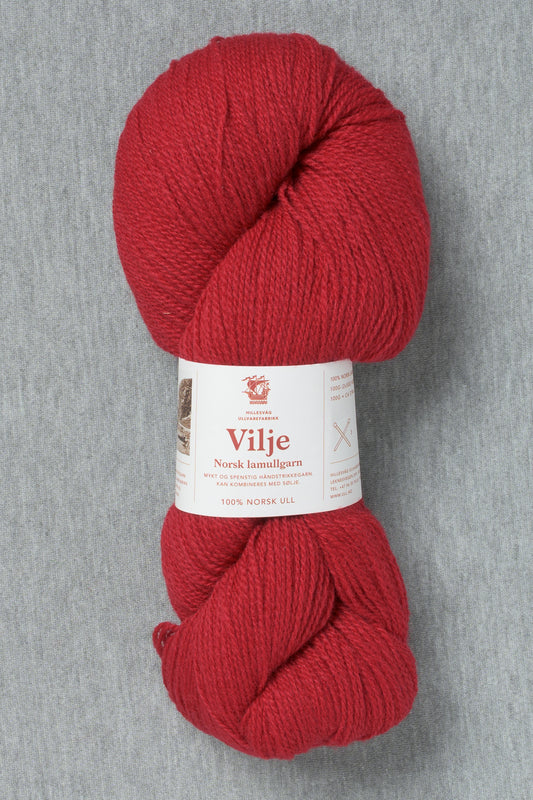 Hillesvåg Vilje 454 Light Burgundy (Bag of 10)