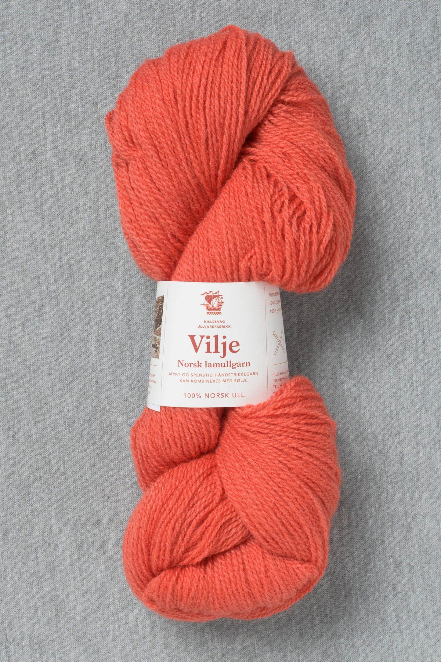 Hillesvåg Vilje 405 Reddish Orange (Bag of 10)