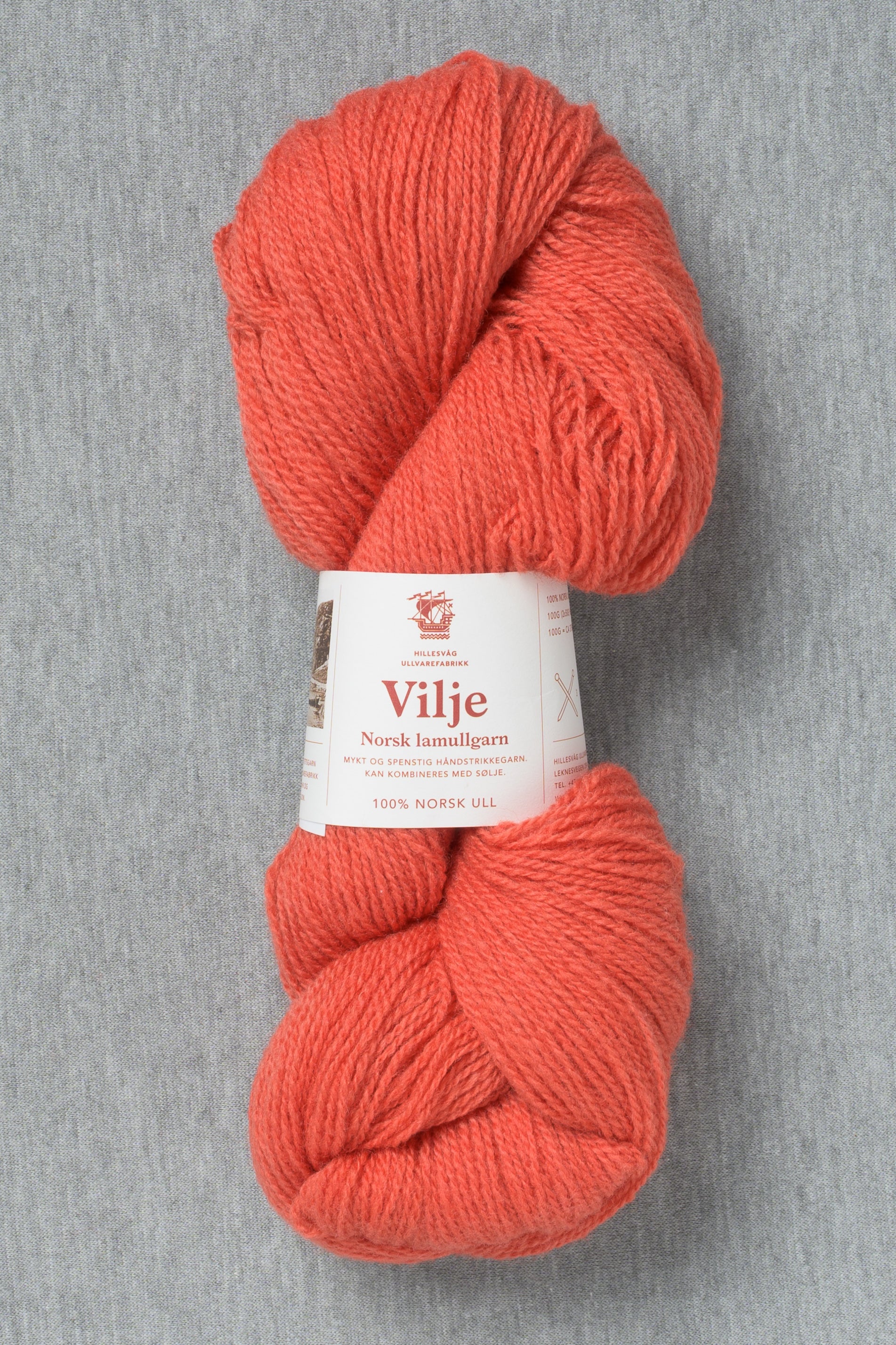 Hillesvåg Vilje 405 Reddish Orange (Bag of 10)