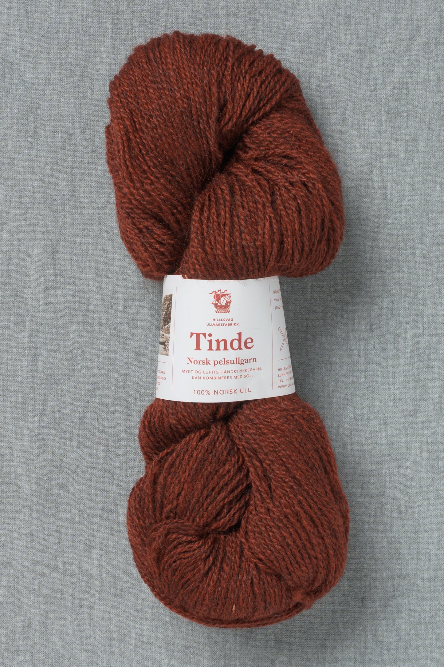 Hillesvåg Tinde 2138 Red Brown (Bag of 10)