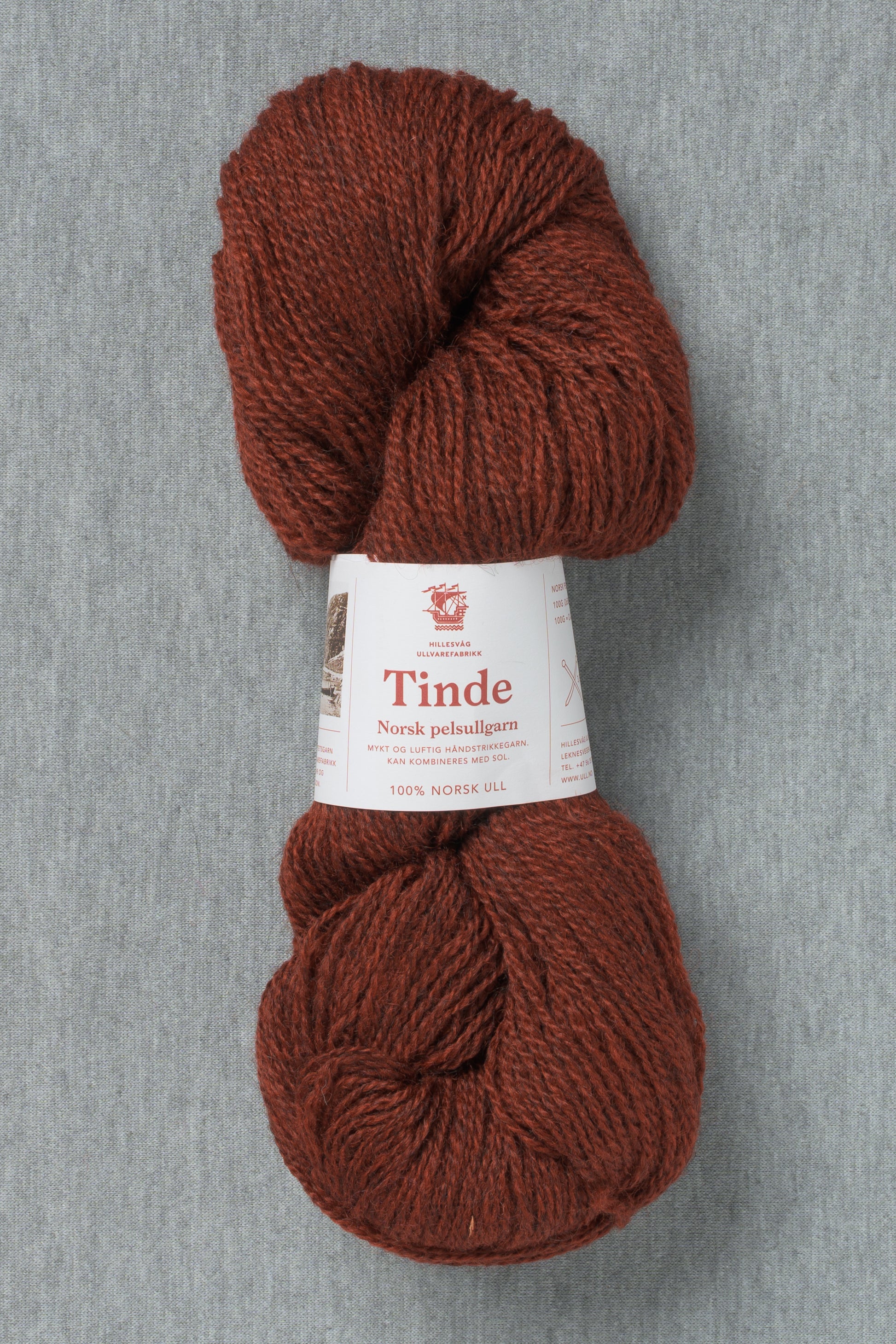 Hillesvåg Tinde 2138 Red Brown (Bag of 10)