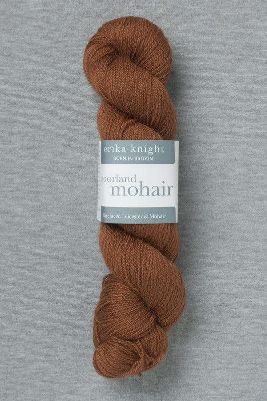 Erika Knight Moorland Mohair 12 Exmoor Brown (Bag of 10)