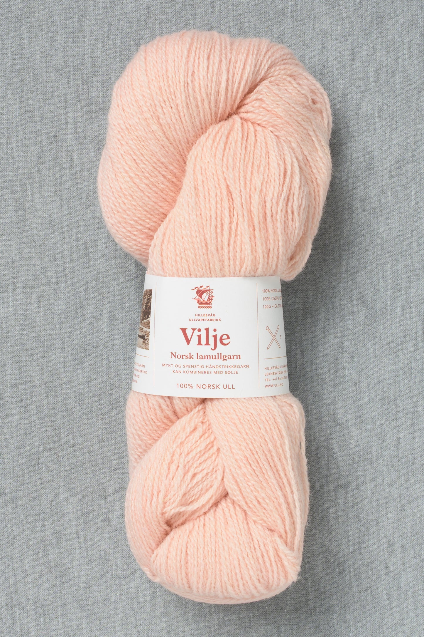 Hillesvåg Vilje 416 Pale Pink (Bag of 10)