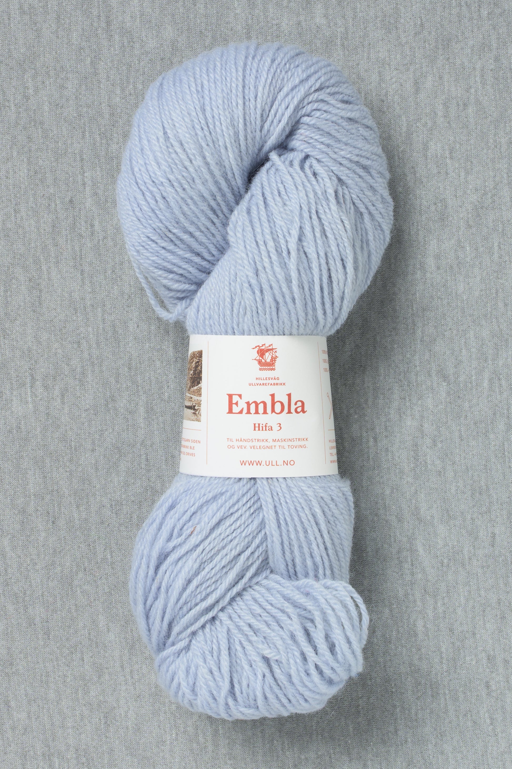 Hillesvåg Embla 6050 Light Blue Grey (Bag of 10) (Discontinued)