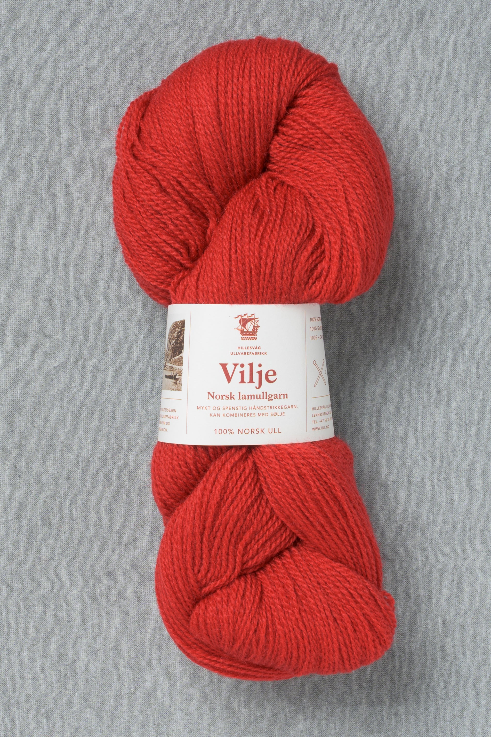 Hillesvåg Vilje 406 Red (Bag of 10)