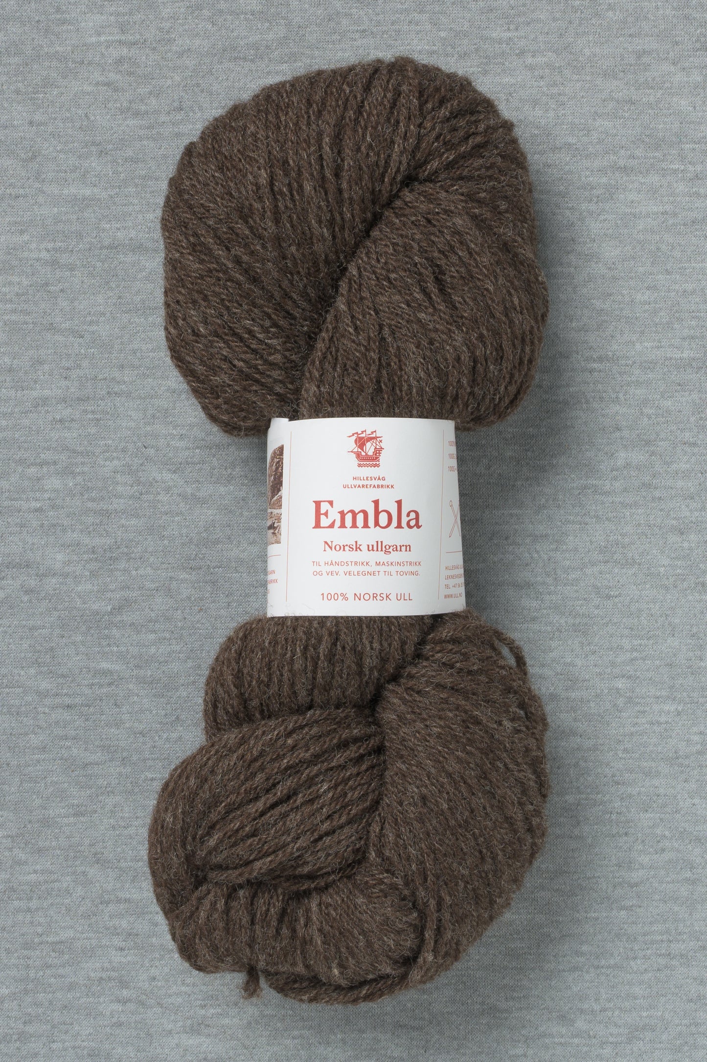 Hillesvåg Embla 6148 Heathered Dark Brown (Bag of 10)