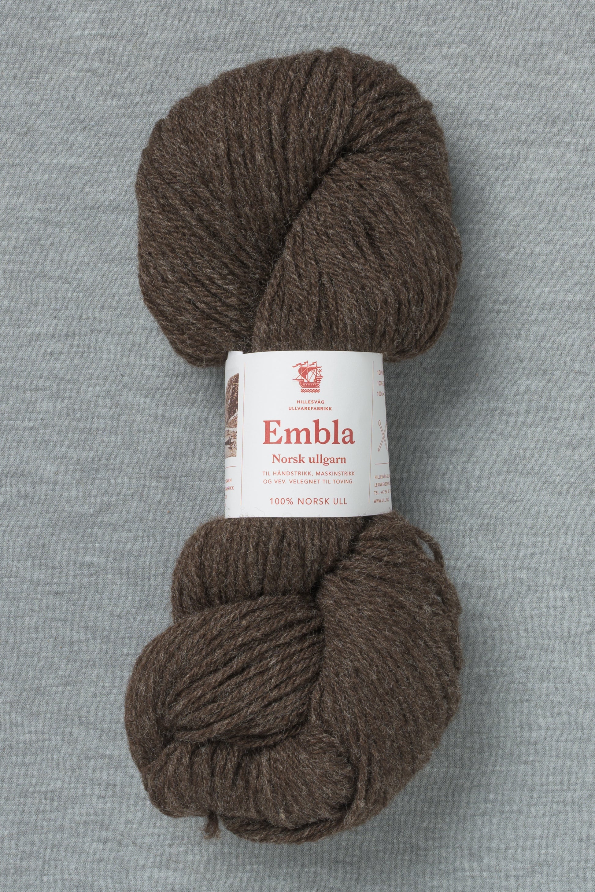 Hillesvåg Embla 6148 Heathered Dark Brown (Bag of 10)