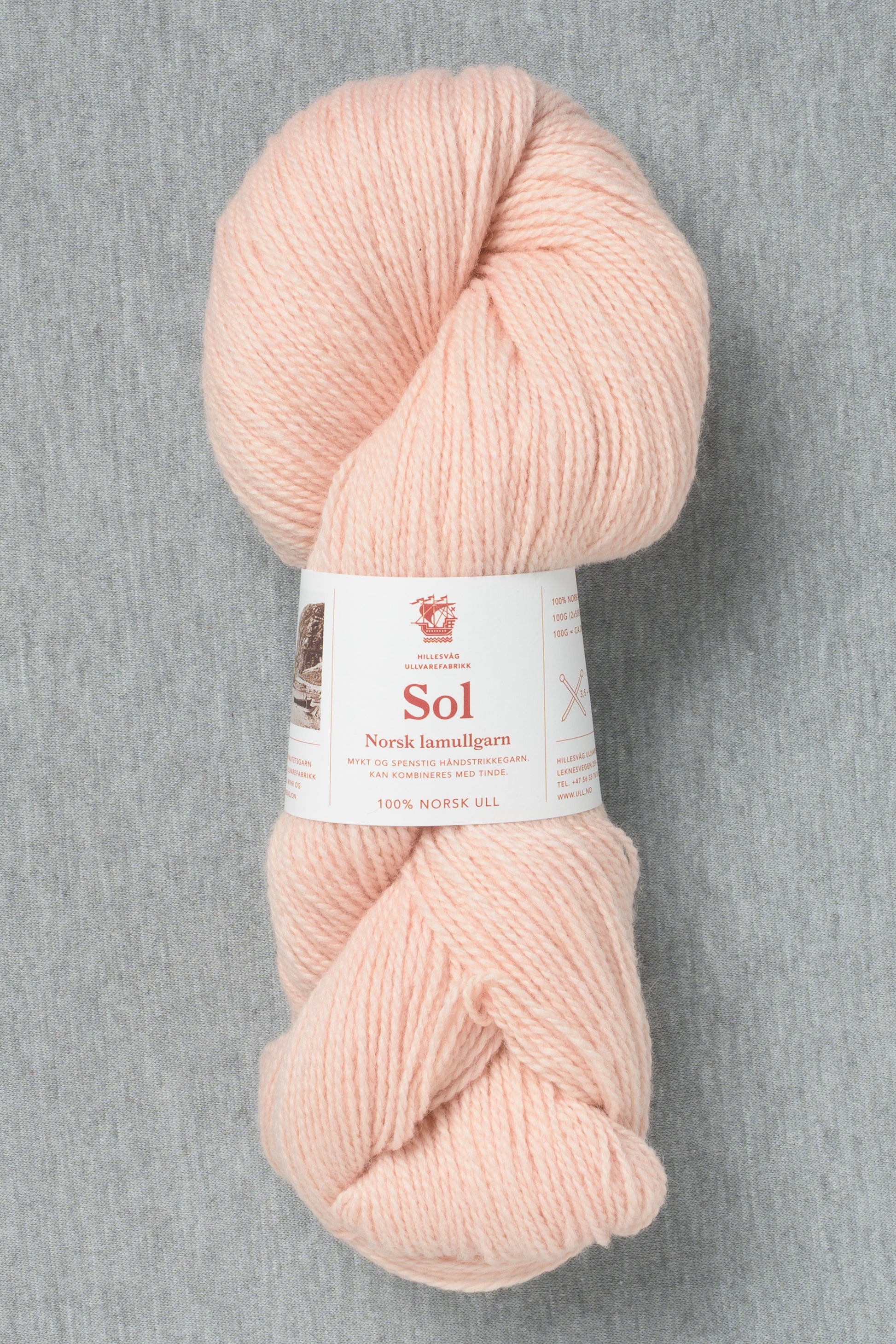 Hillesvåg Sol 416 Pale Pink (Bag of 10)
