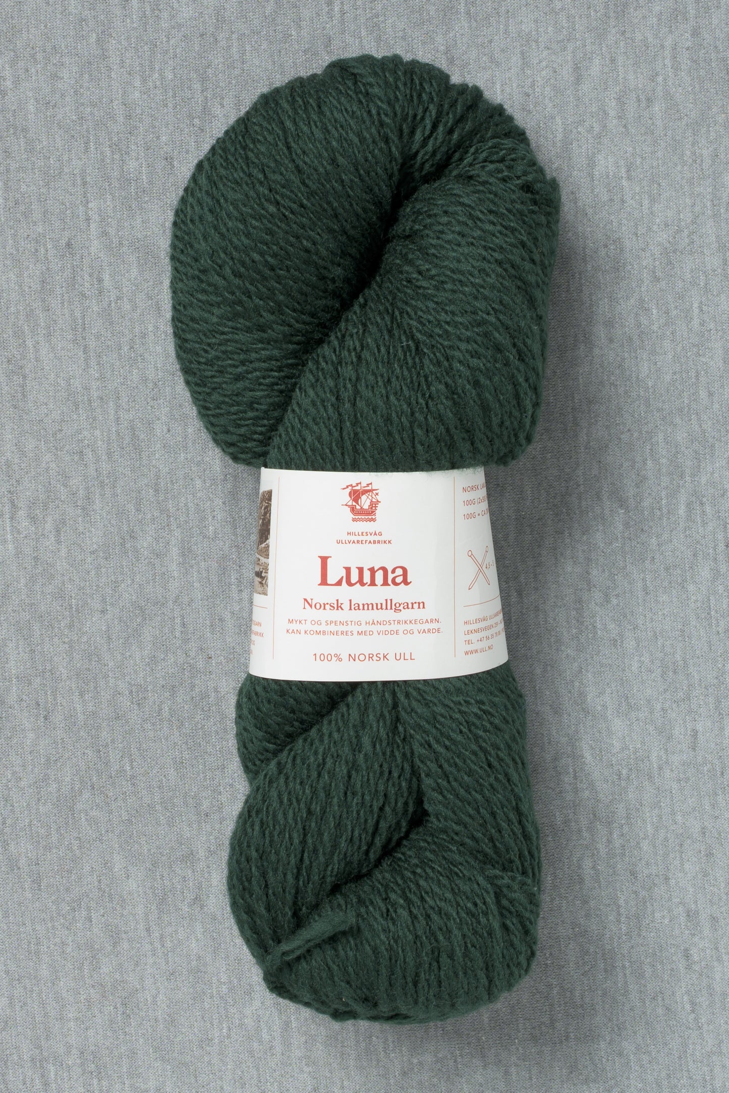 Hillesvåg Luna 418 Deep Dark Green (Bag of 10)
