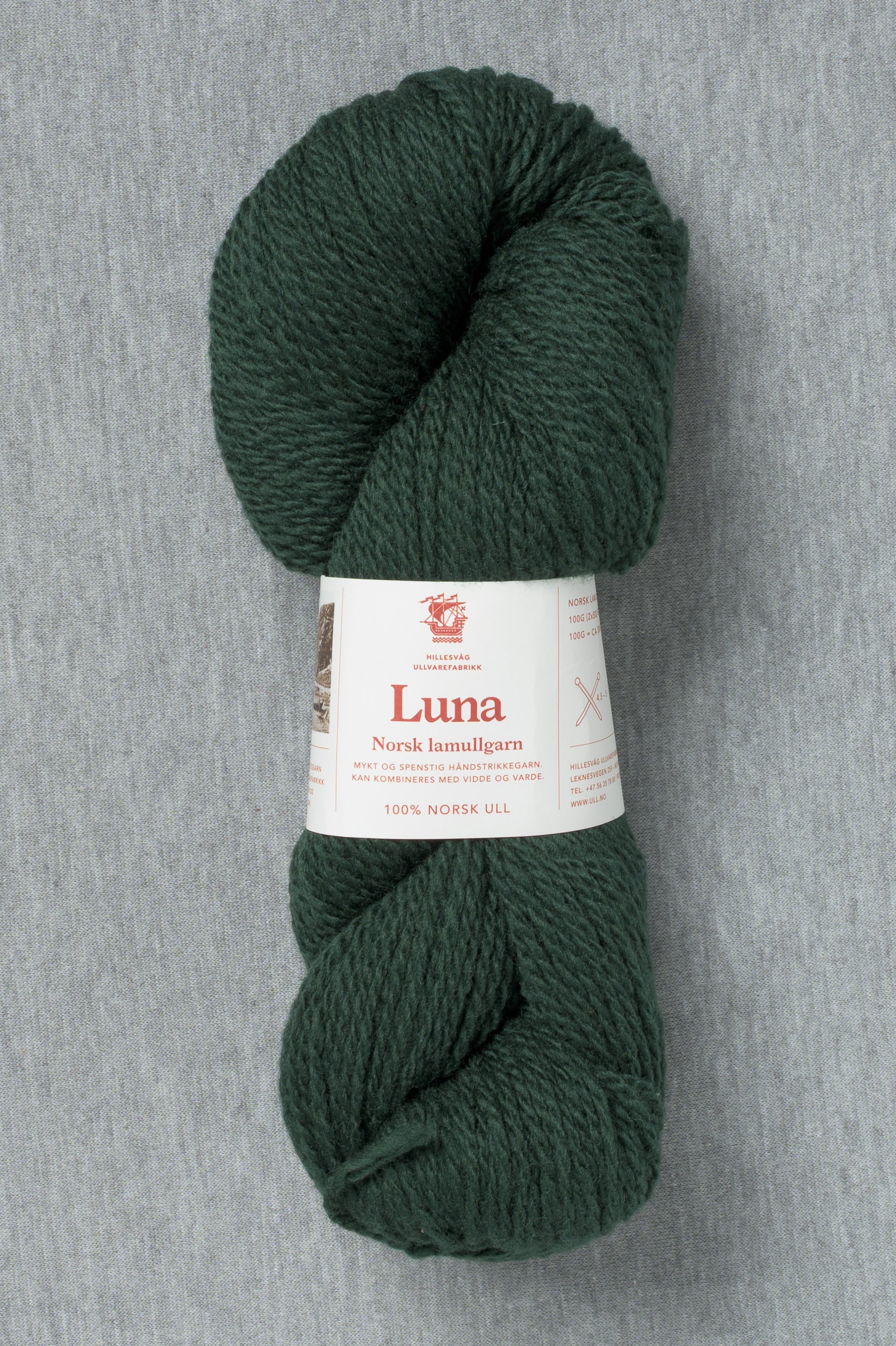 Hillesvåg Luna 418 Deep Dark Green (Bag of 10)