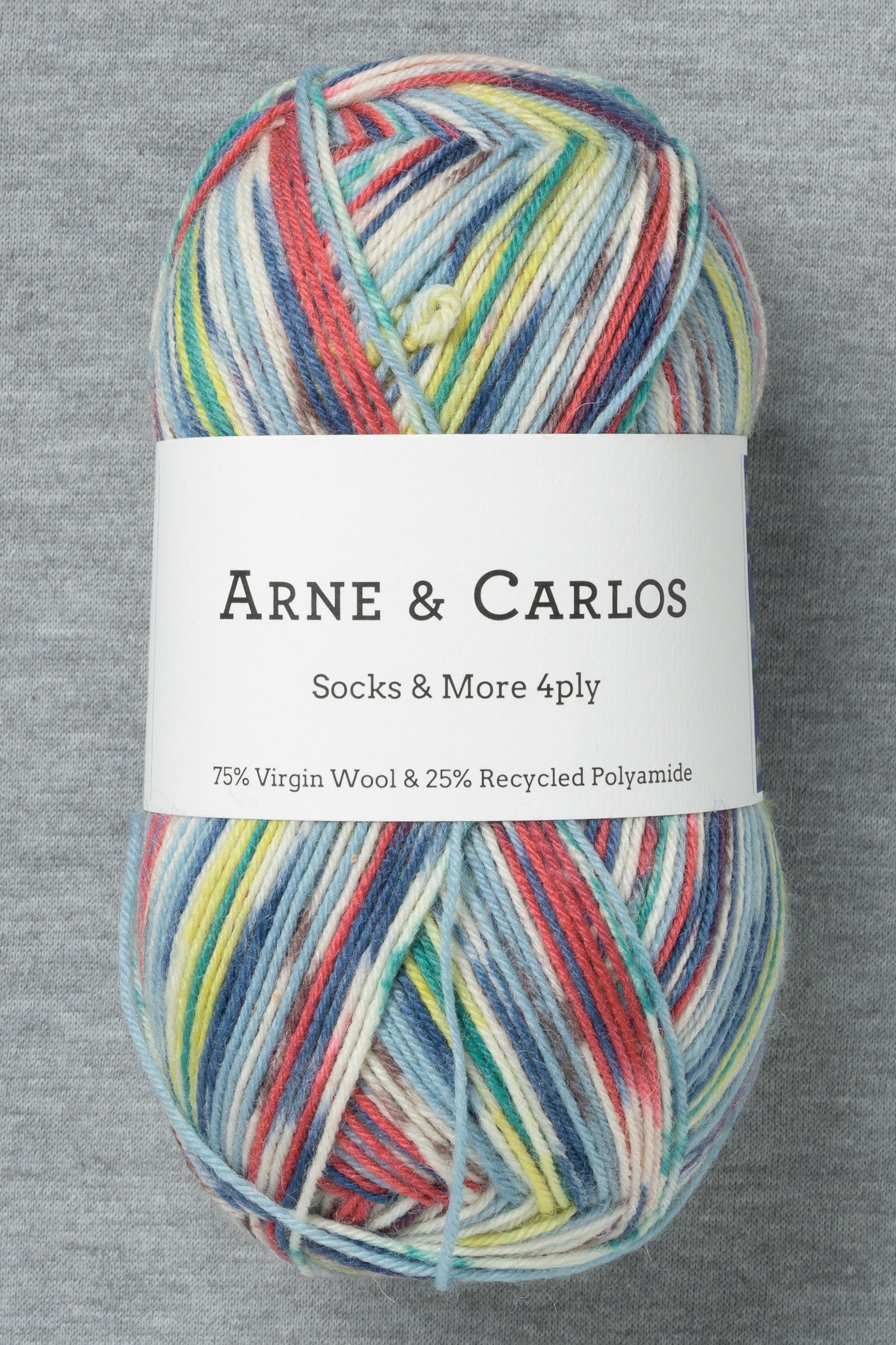 Arne & Carlos Socks & More 4Ply Sun Through Glass Color (Bag of 5) (New FW26)