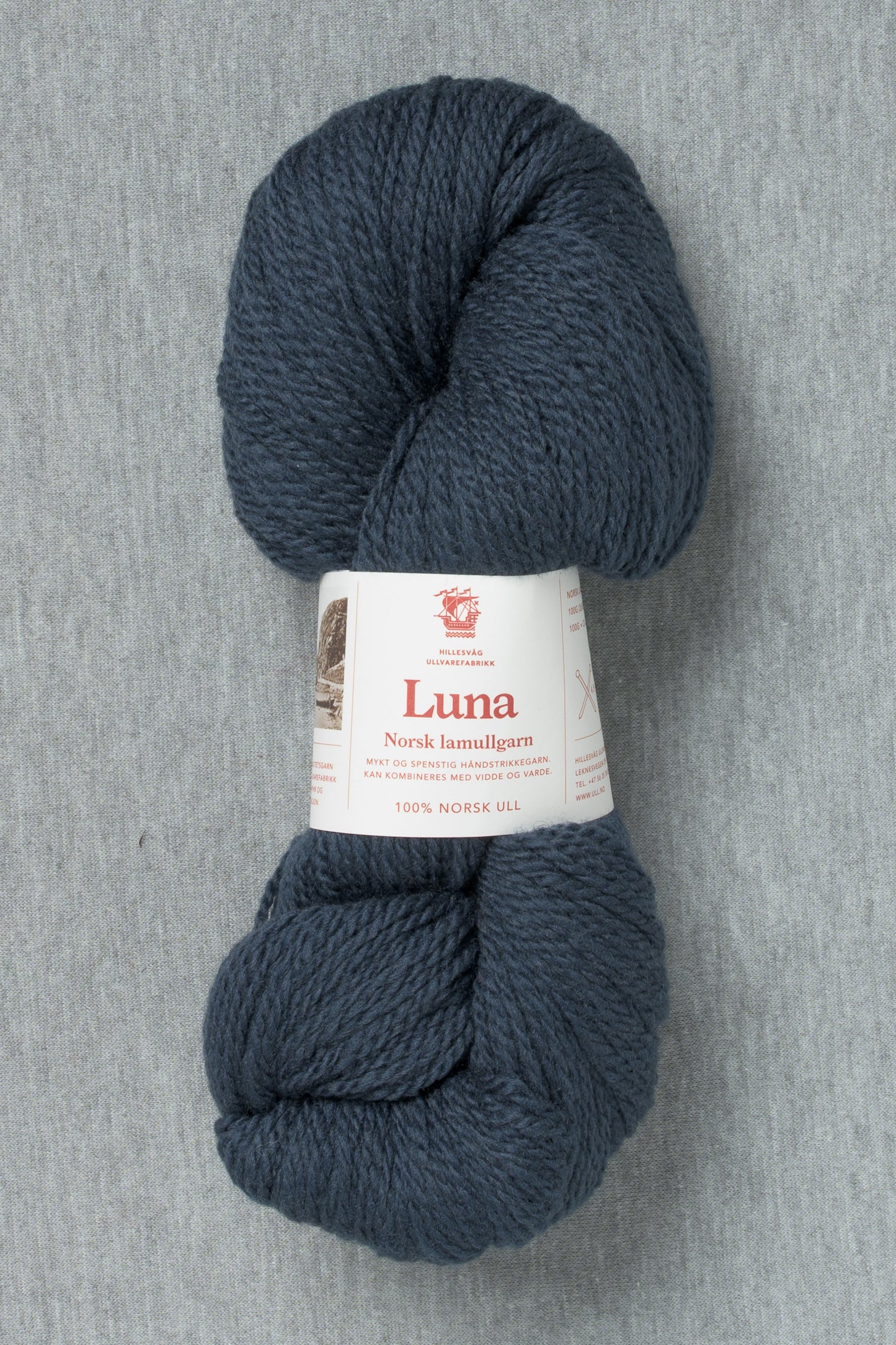 Hillesvåg Luna 433 Dark Blue Gray (Bag of 10)
