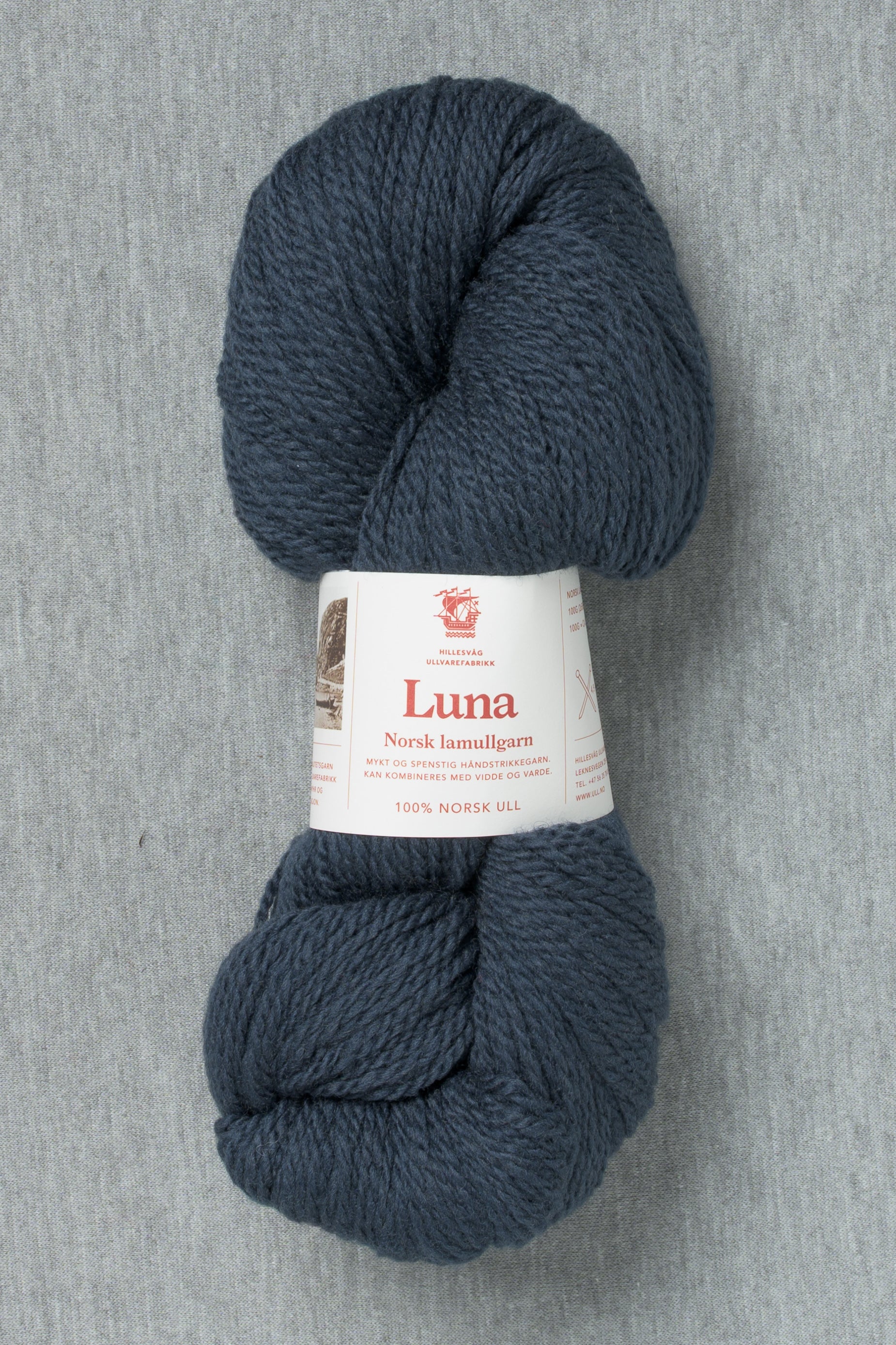 Hillesvåg Luna 433 Dark Blue Gray (Bag of 10)