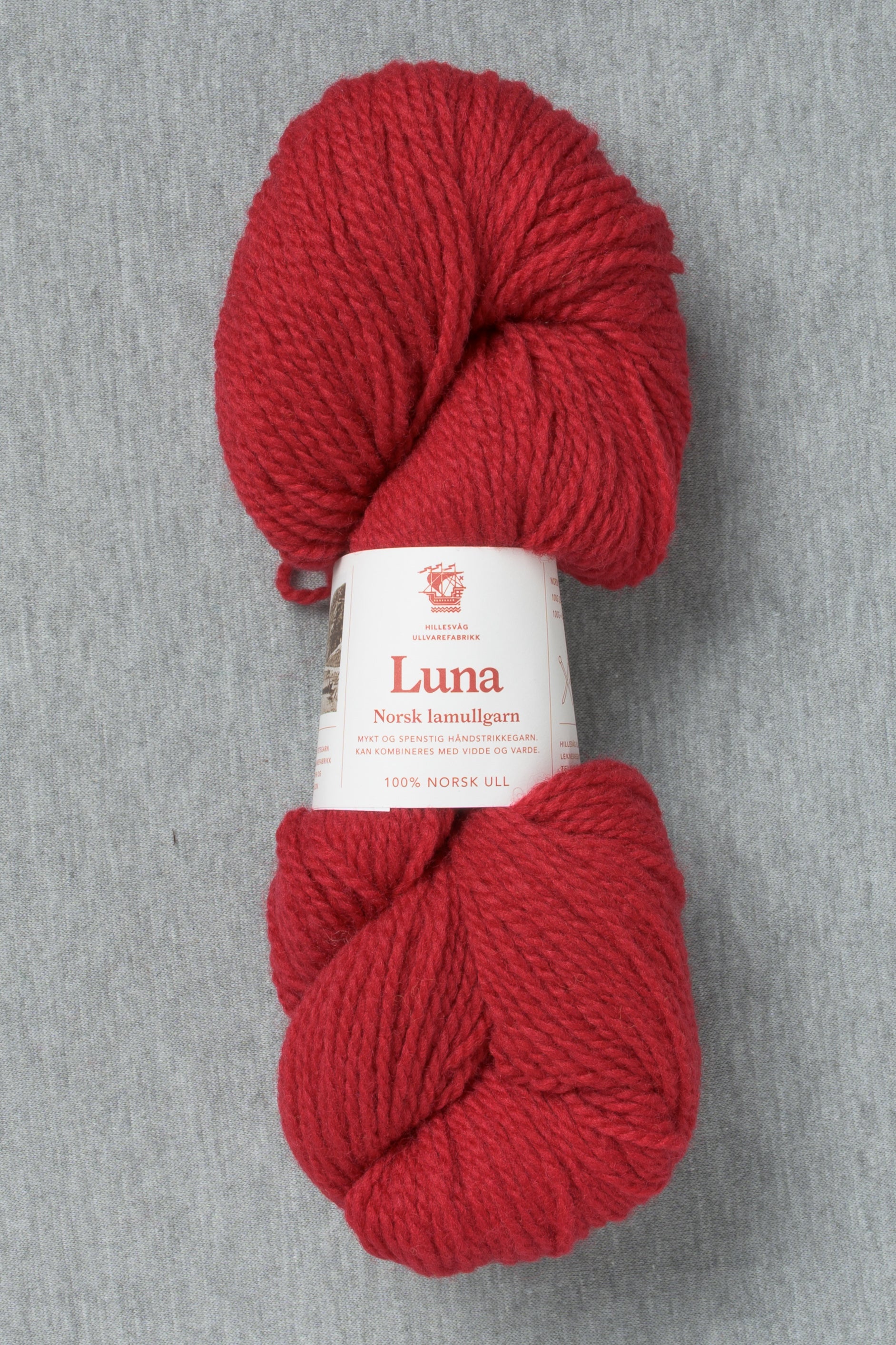 Hillesvåg Luna 454 Light Burgundy (Bag of 10)