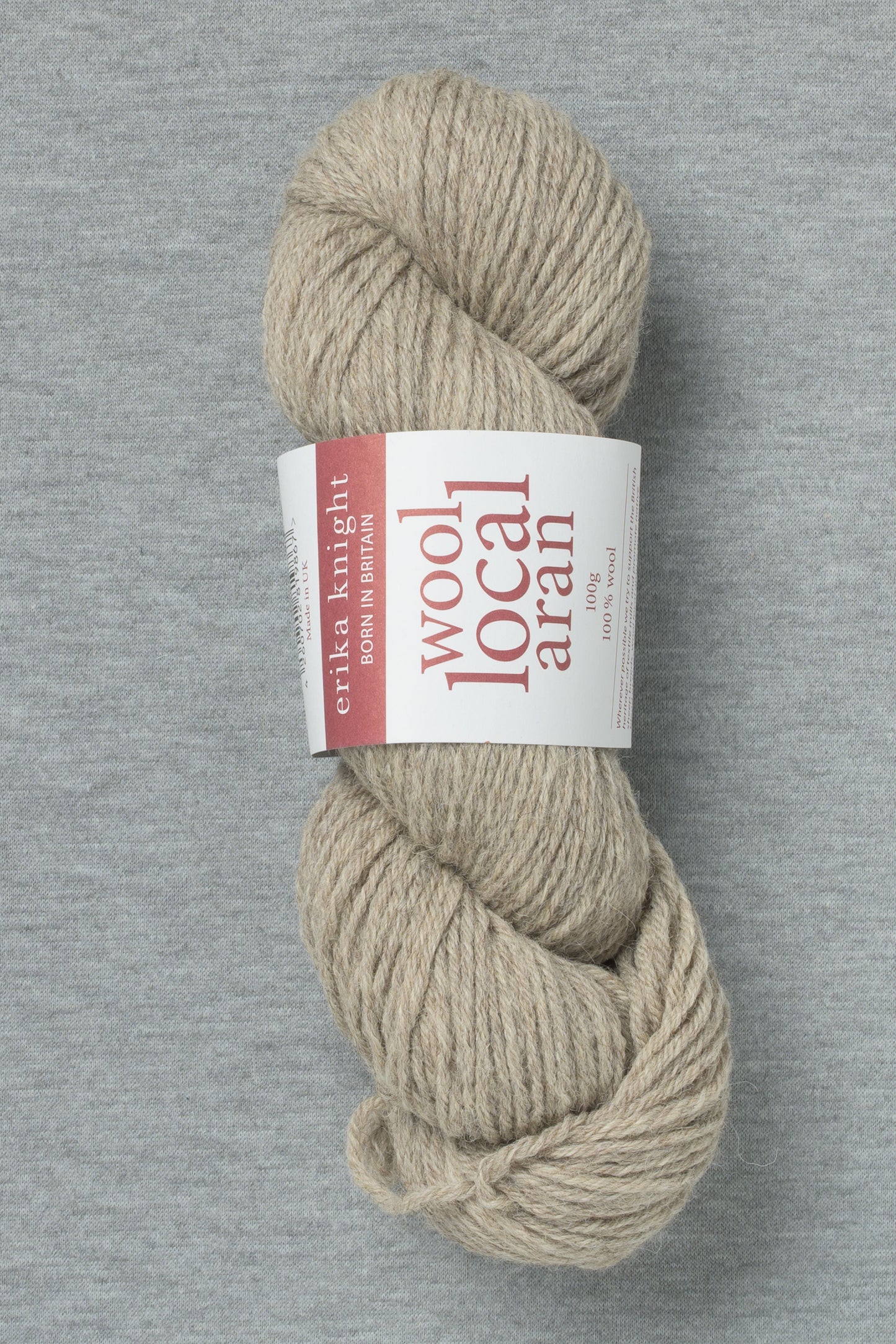 Erika Knight Wool Local Aran 804 Gritstone Flax (Bag of 10)