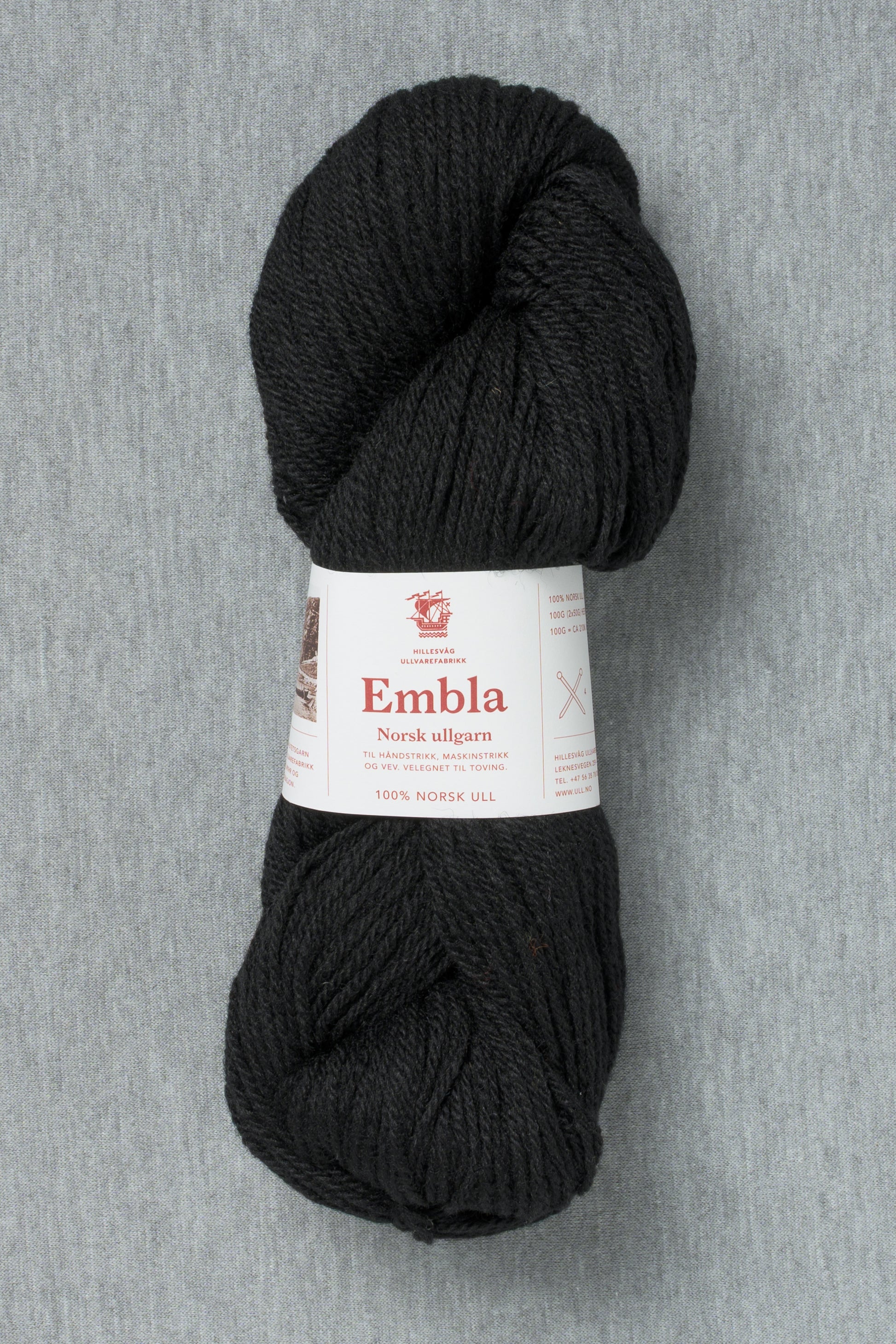 Hillesvåg Embla 6053 Black (Bag of 10)