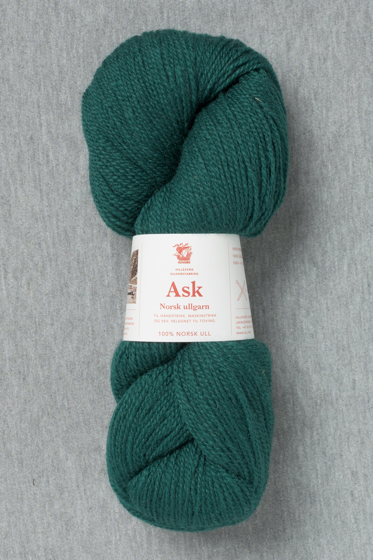 Hillesvåg Ask 6085 Dark Blue Green (Bag of 10)