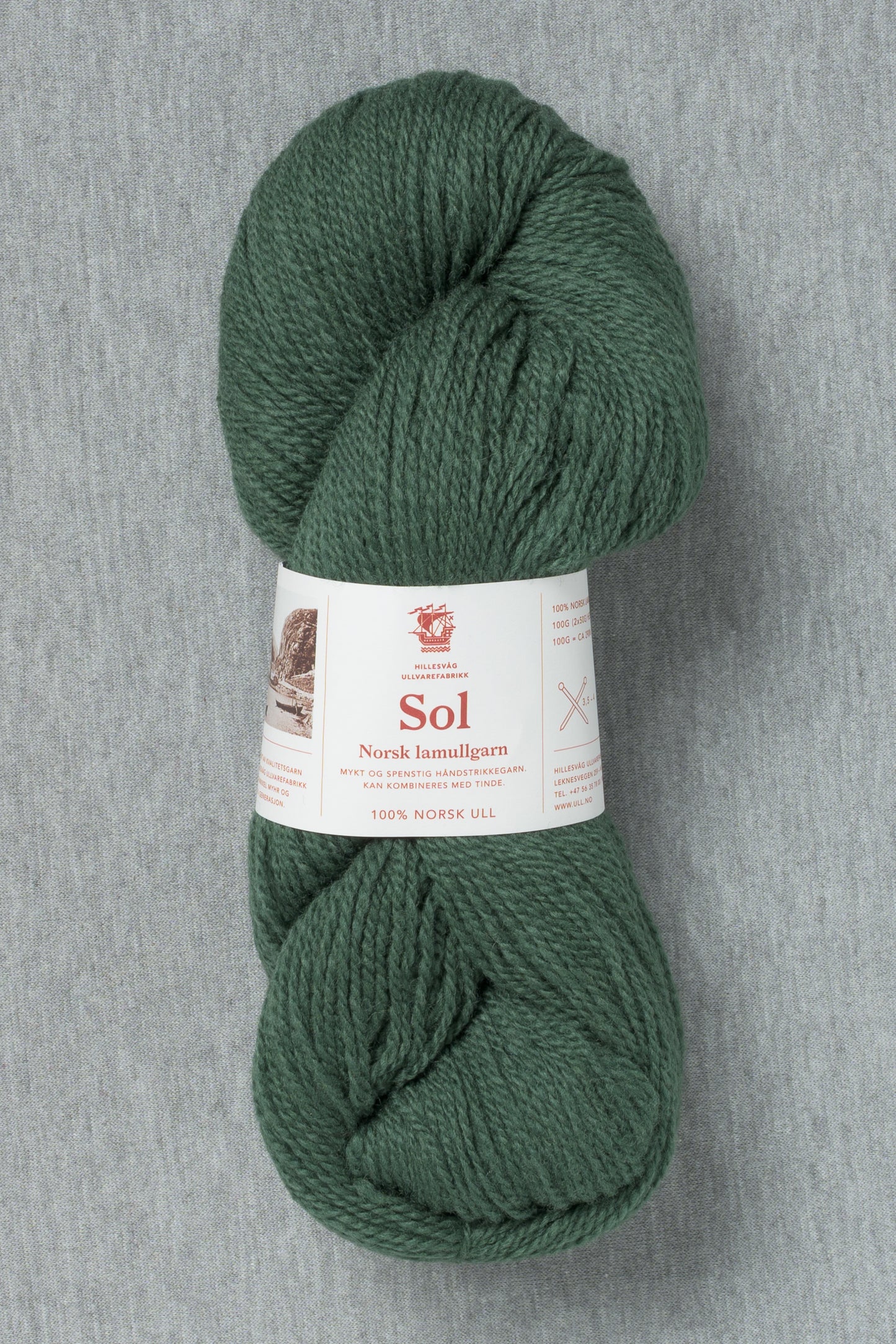 Hillesvåg Sol 432 Deep Green (Bag of 10)