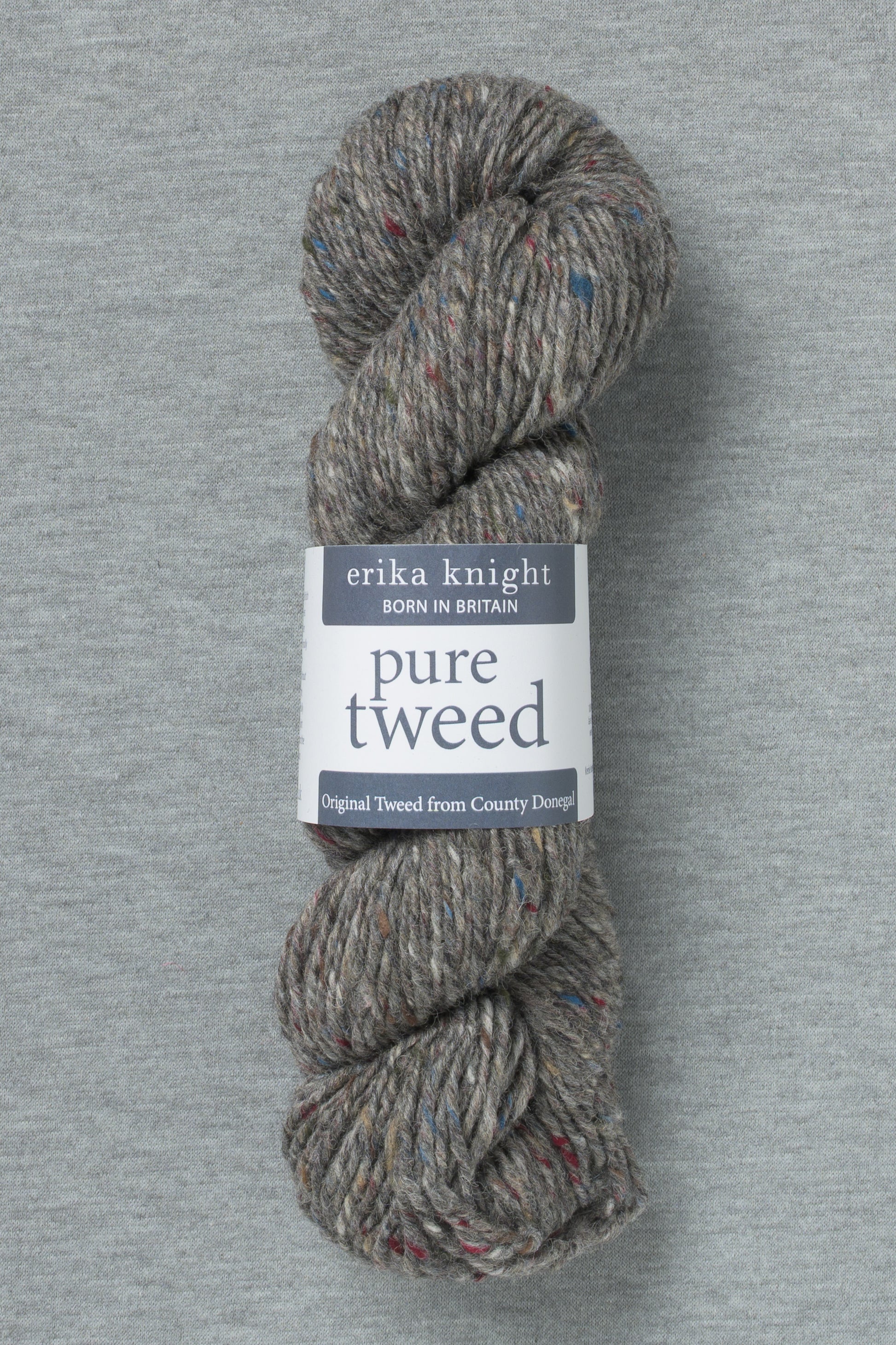 Erika Knight Pure Tweed 4809 Giant's Stone Grey (Bag of 10)