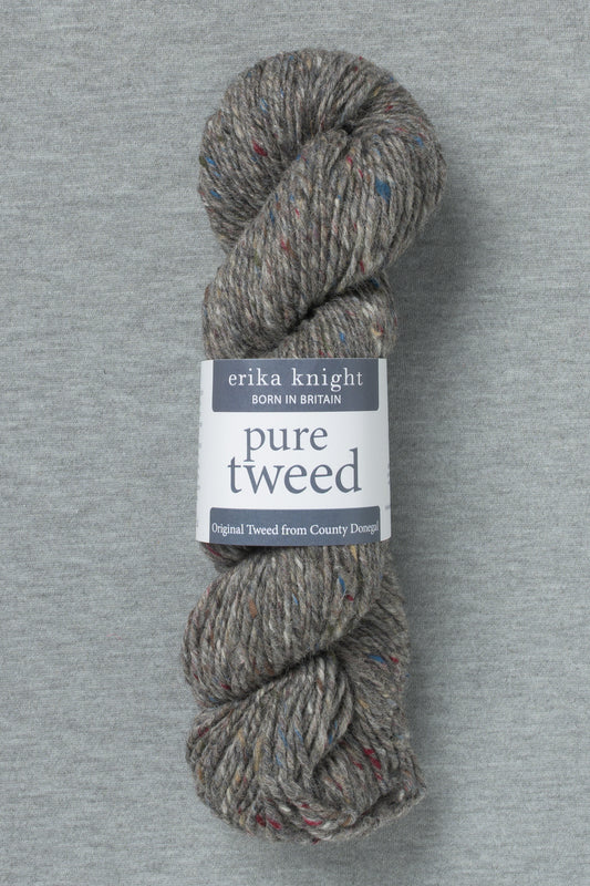 Erika Knight Pure Tweed 4809 Giant's Stone Grey (Bag of 10)