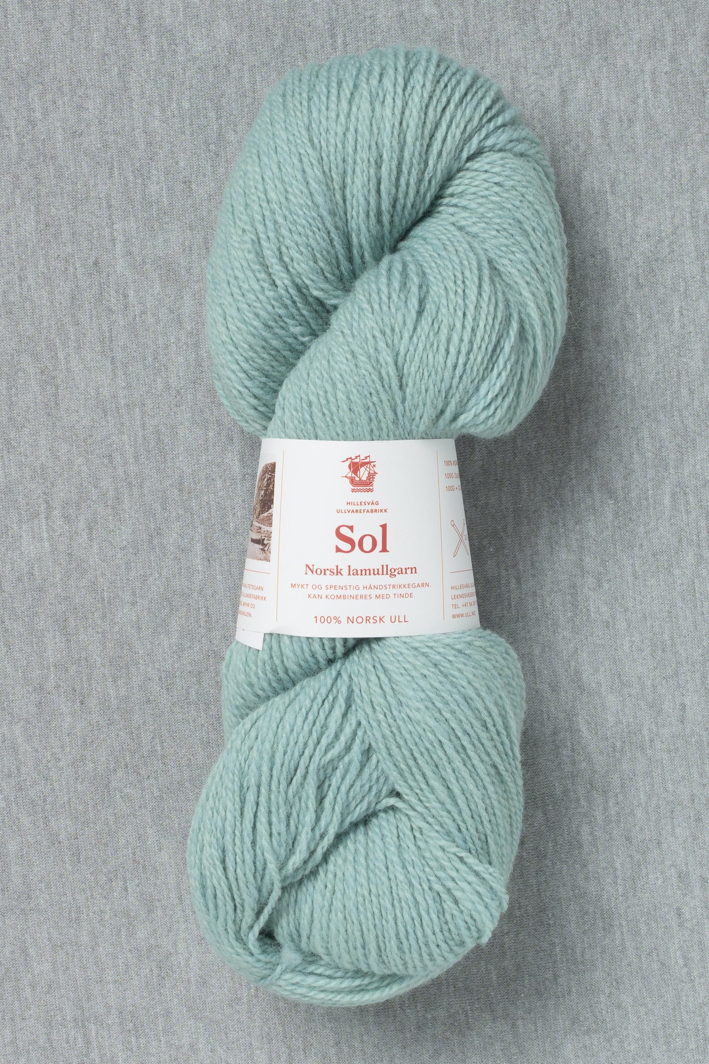 Hillesvåg Sol 410 Light Green Turquoise (Bag of 10)