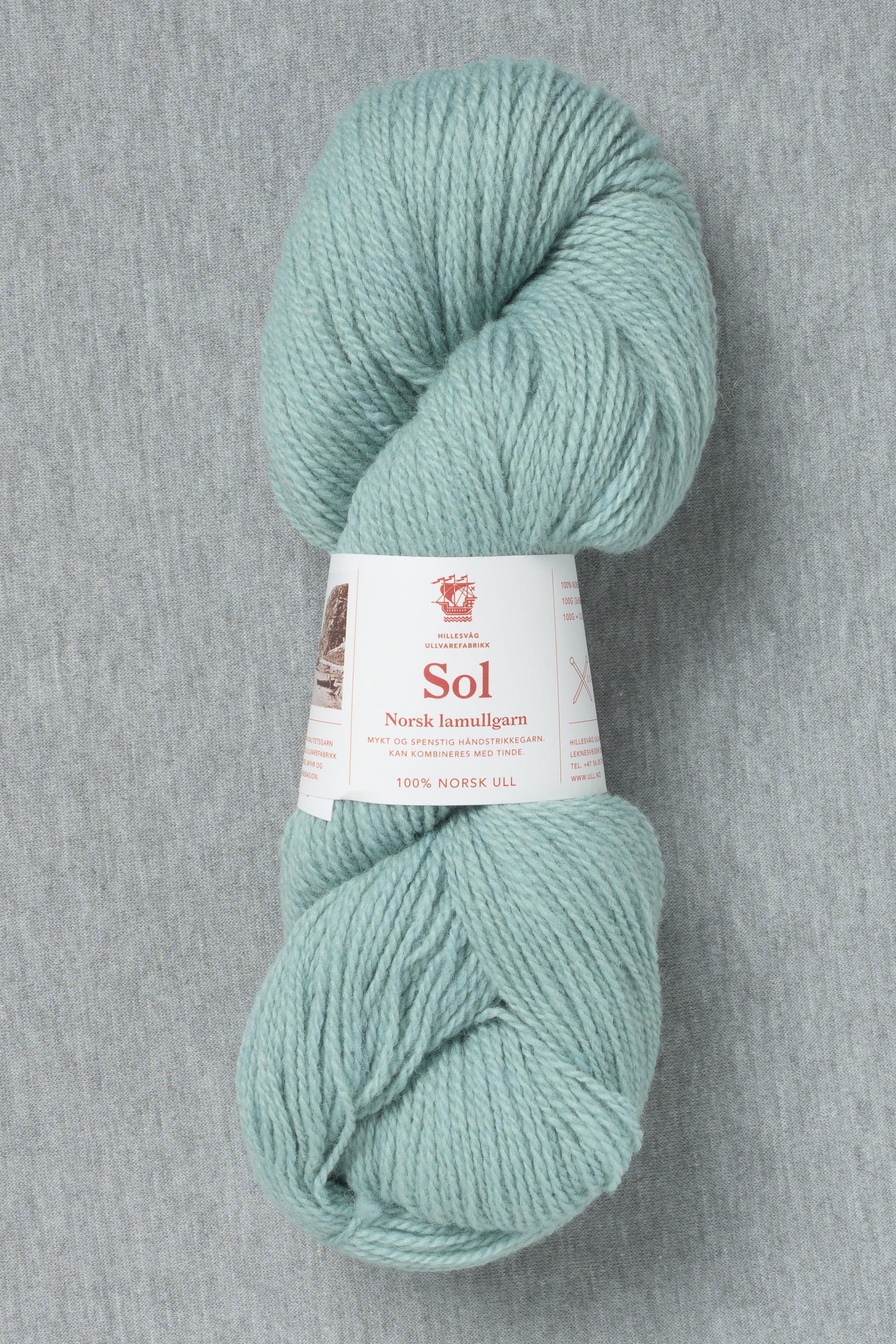Hillesvåg Sol 410 Light Green Turquoise (Bag of 10)