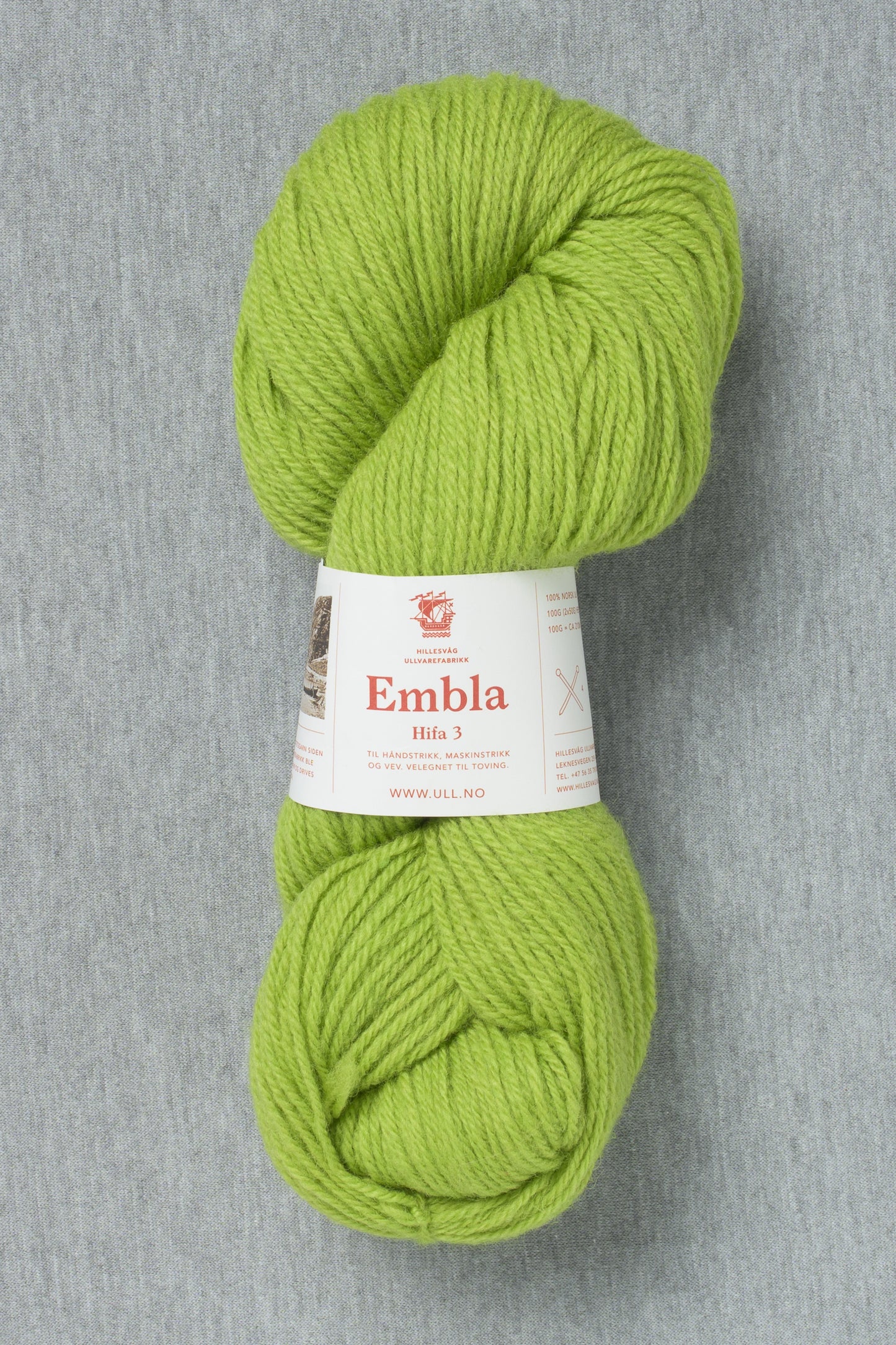 Hillesvåg Embla 6088 Clear Apple Green (Bag of 10)