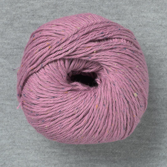 Erika Knight Gossypium Cotton Tweed 14 Heather Purple (Bag of 10)