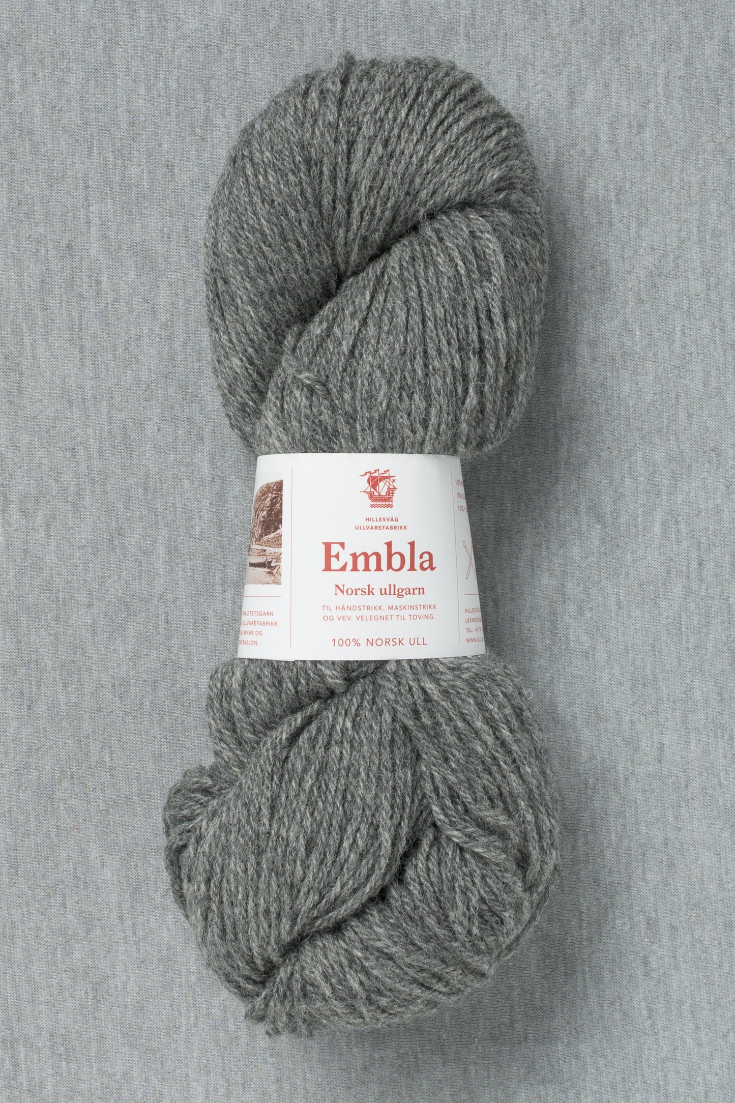 Hillesvåg Embla 6061 Heathered Dark Gray (Bag of 10)