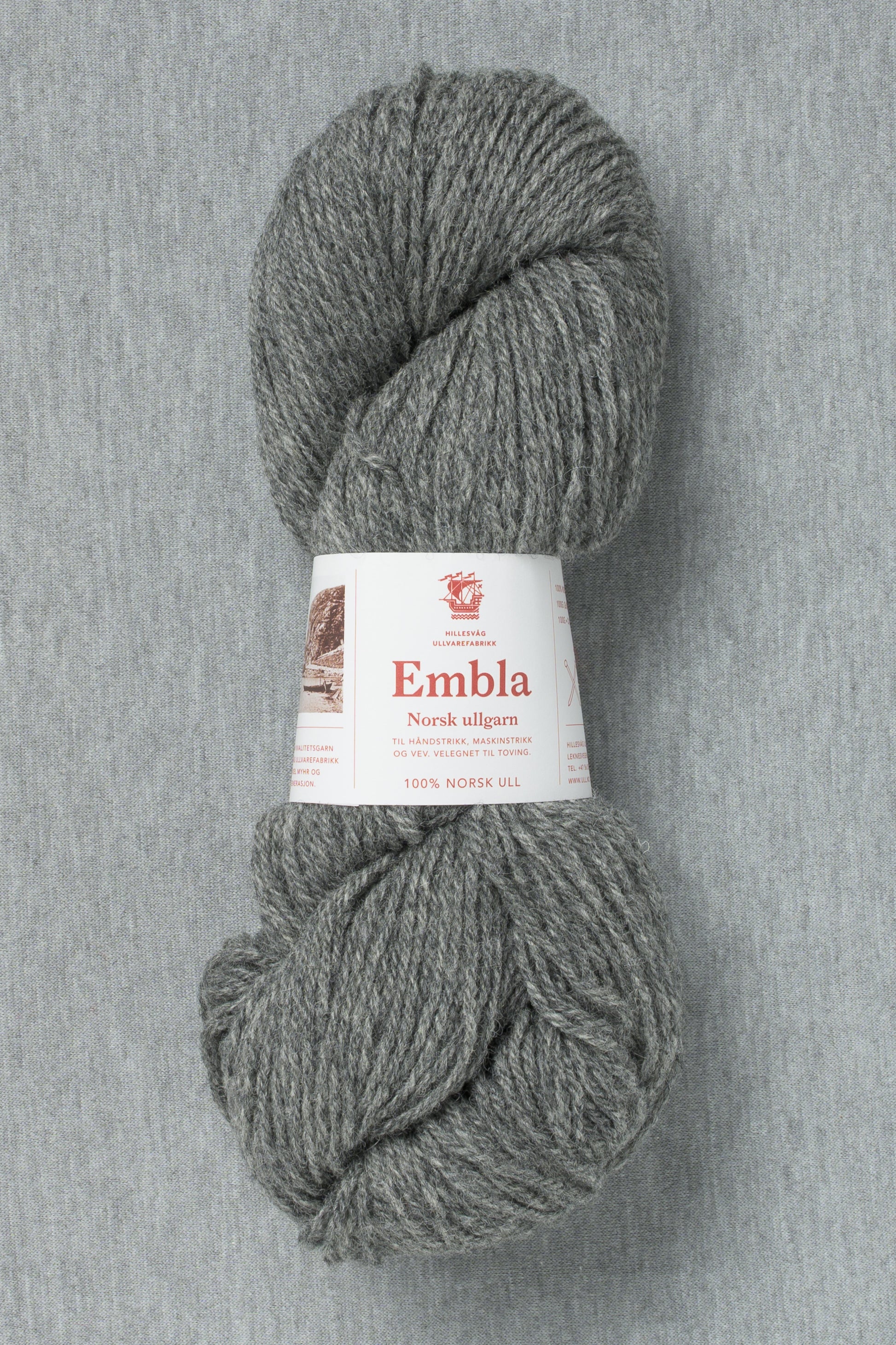 Hillesvåg Embla 6061 Heathered Dark Gray (Bag of 10)