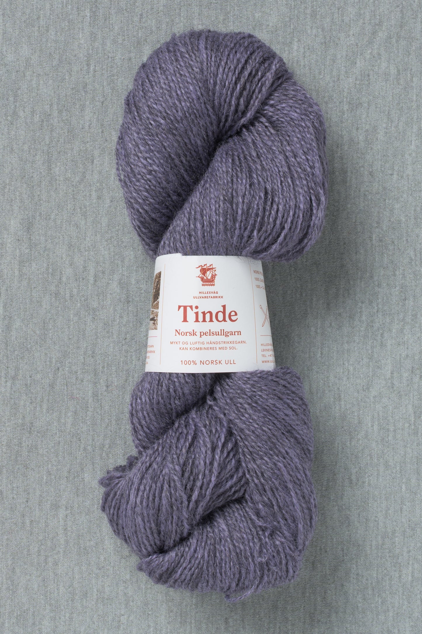 Hillesvåg Tinde 2128 Greyish Lavender Blue (Bag of 10)