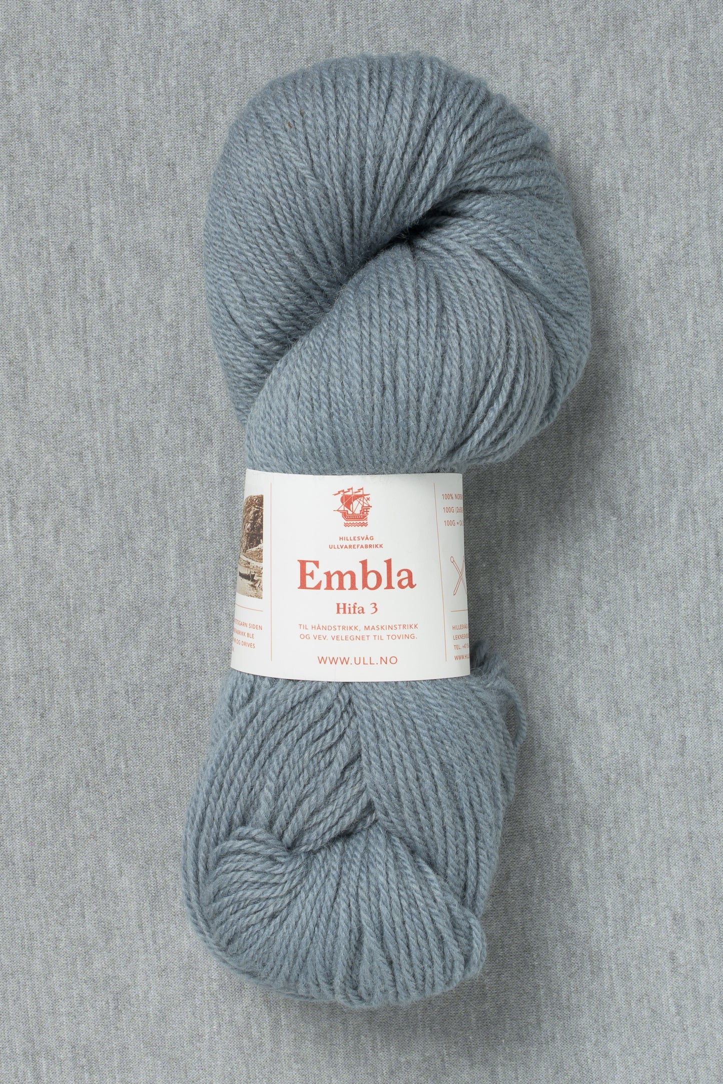 Hillesvåg Embla 6052 Steel Gray (Bag of 10)